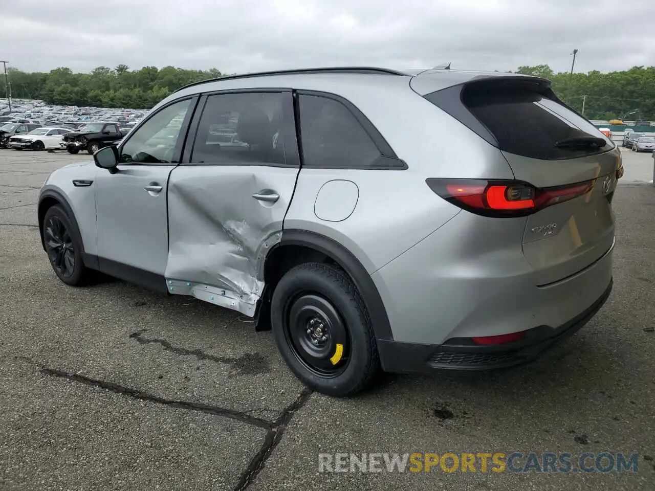 2 Photograph of a damaged car JM3KKCHD2S1227125 MAZDA CX-90 2025