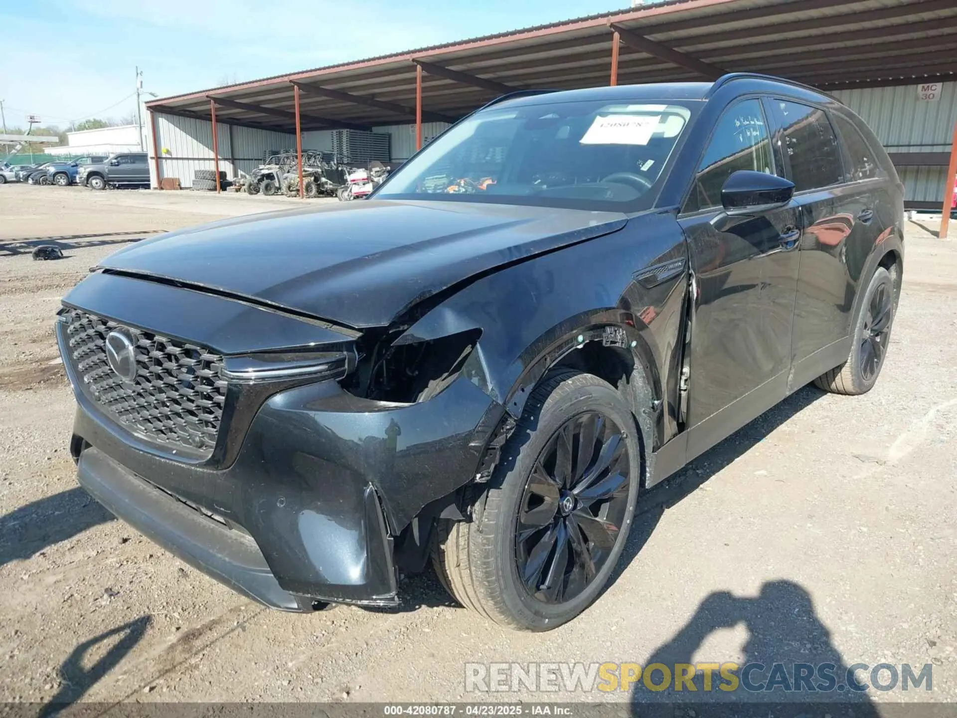 2 Photograph of a damaged car JM3KKCHD5S1218659 MAZDA CX-90 2025