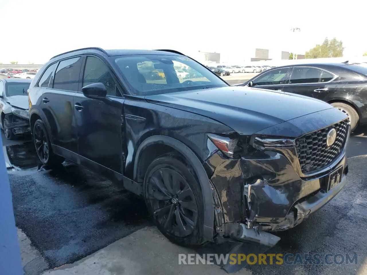 4 Photograph of a damaged car JM3KKCHDXS1217989 MAZDA CX-90 2025