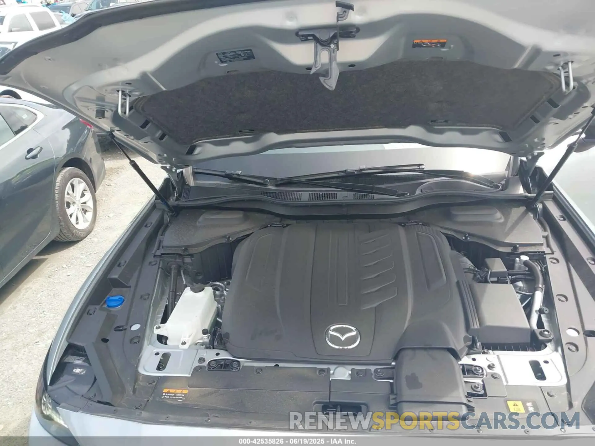 10 Фотография поврежденного автомобиля JM3KKCHDXS1222383 MAZDA CX-90 2025