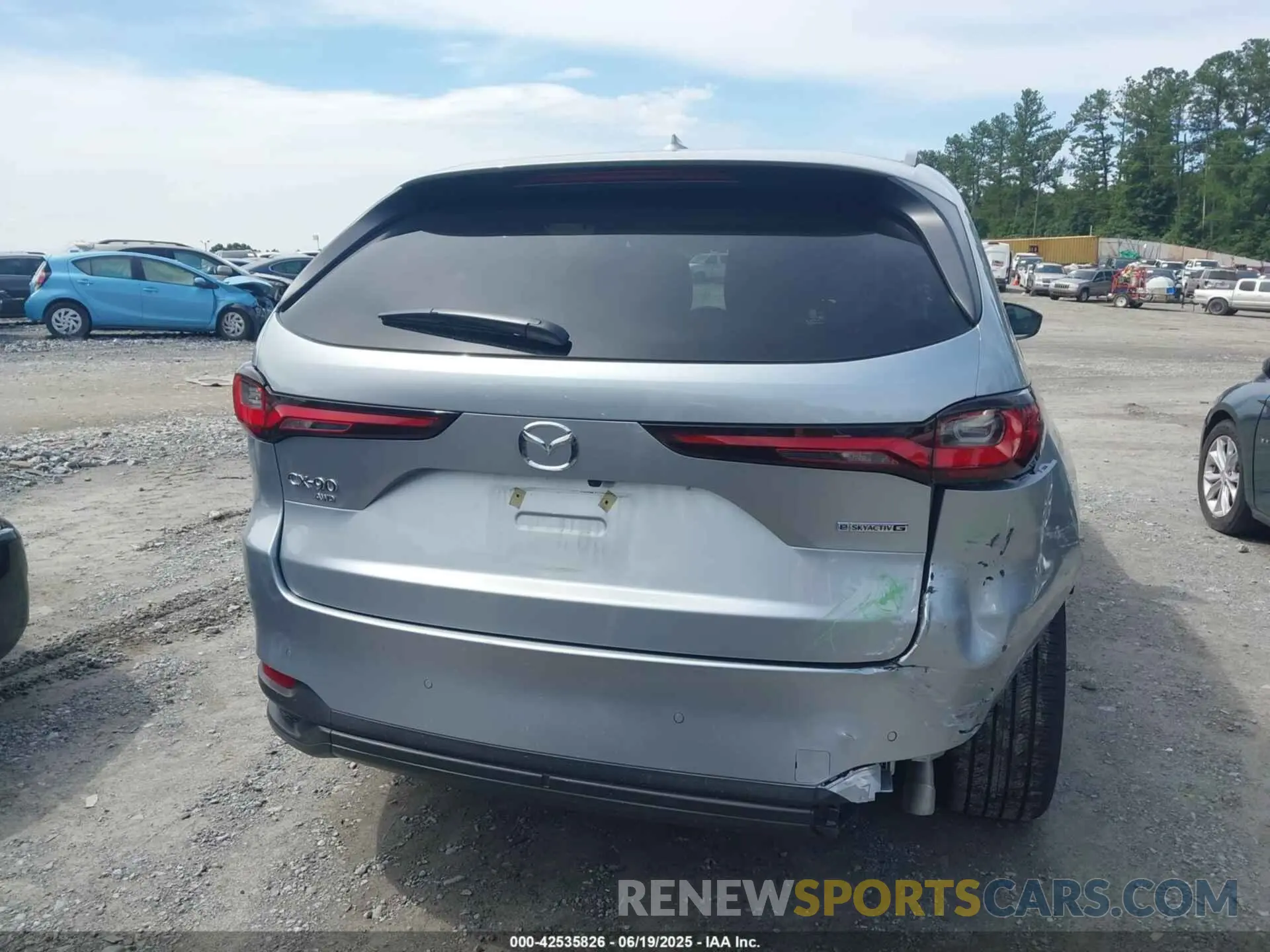 16 Фотография поврежденного автомобиля JM3KKCHDXS1222383 MAZDA CX-90 2025