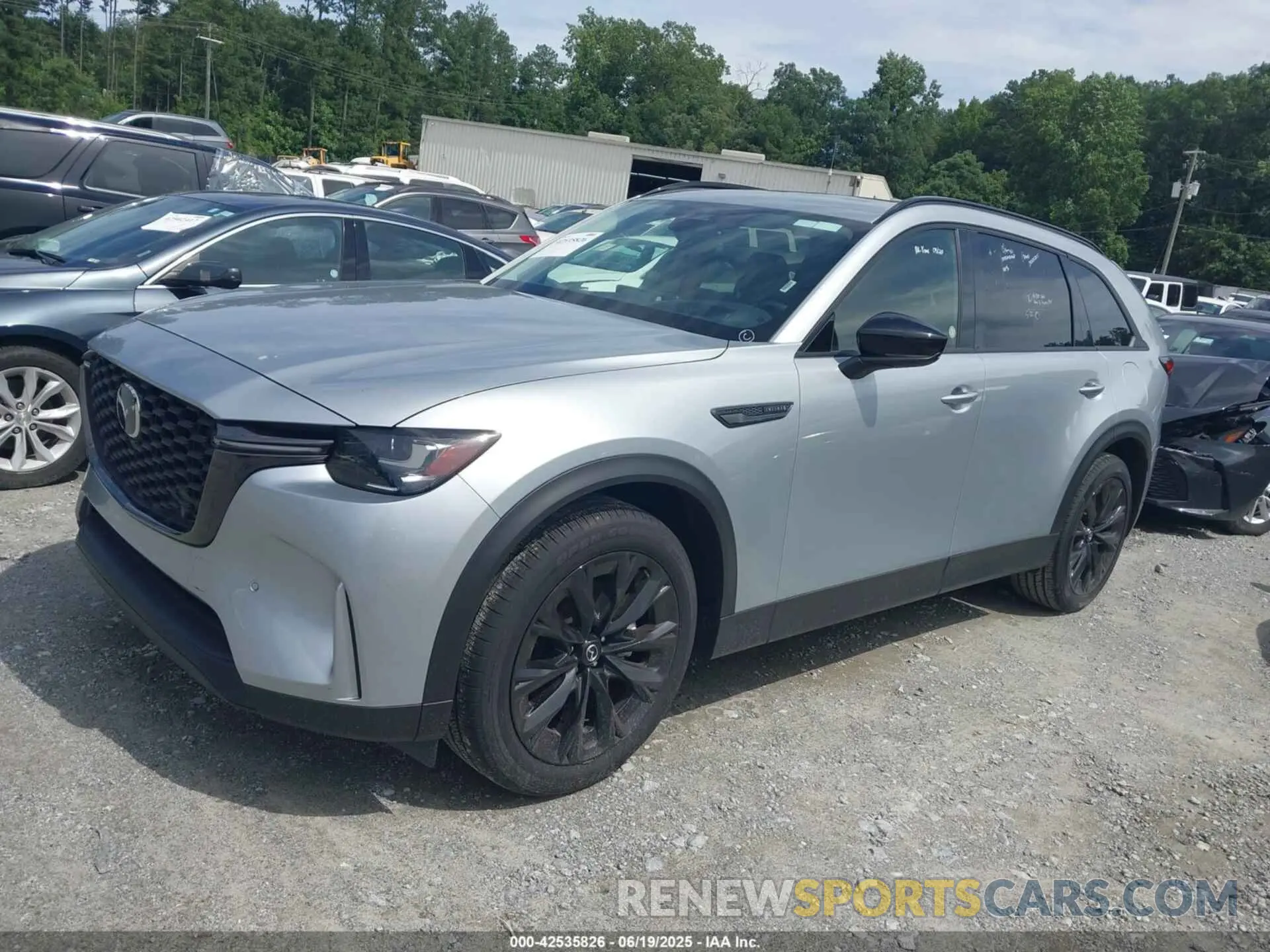 2 Фотография поврежденного автомобиля JM3KKCHDXS1222383 MAZDA CX-90 2025