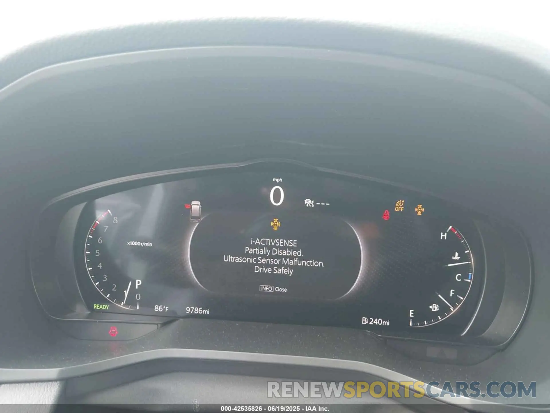 7 Фотография поврежденного автомобиля JM3KKCHDXS1222383 MAZDA CX-90 2025