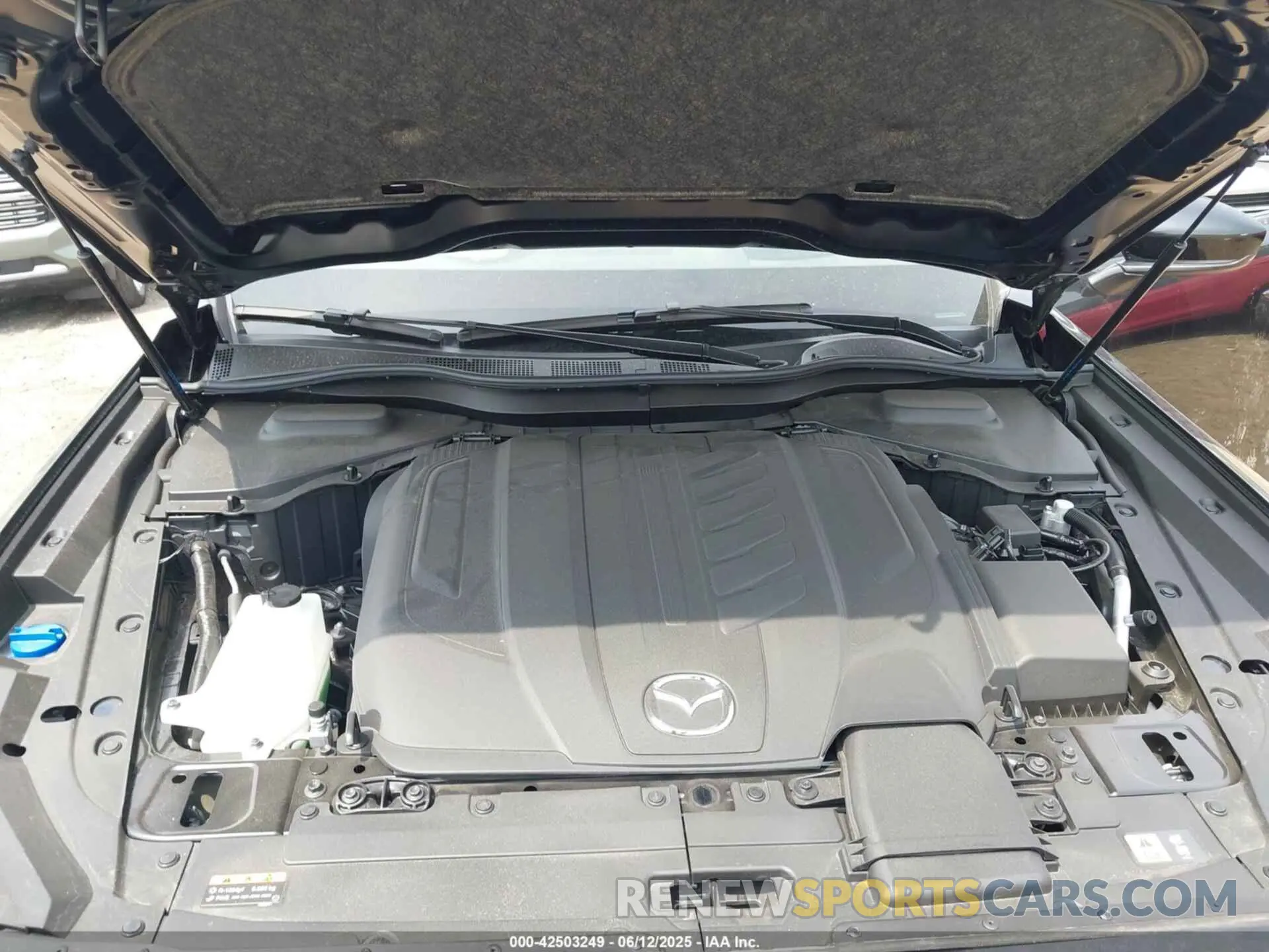 10 Photograph of a damaged car JM3KKCHDXS1230712 MAZDA CX-90 2025