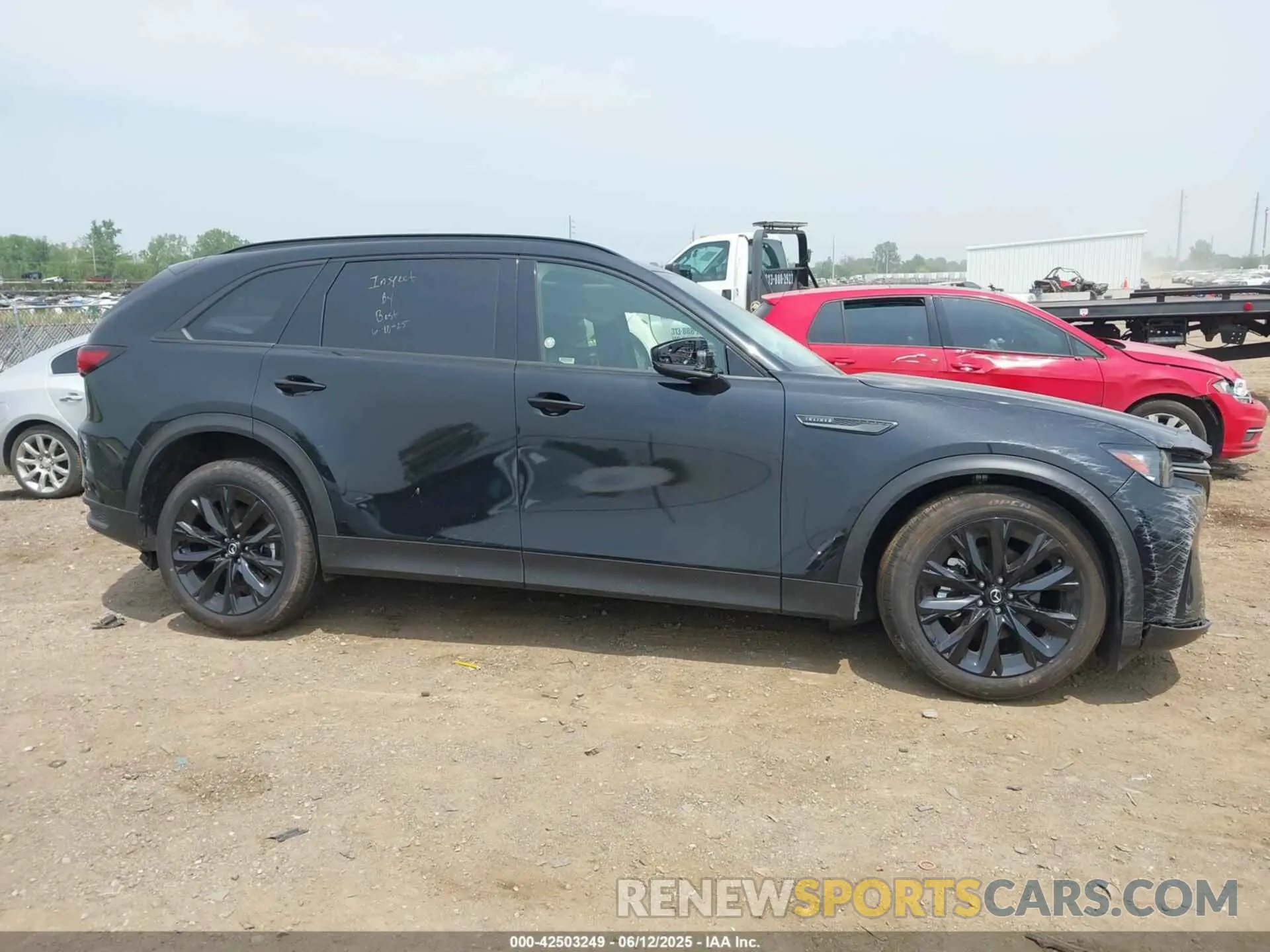 13 Photograph of a damaged car JM3KKCHDXS1230712 MAZDA CX-90 2025