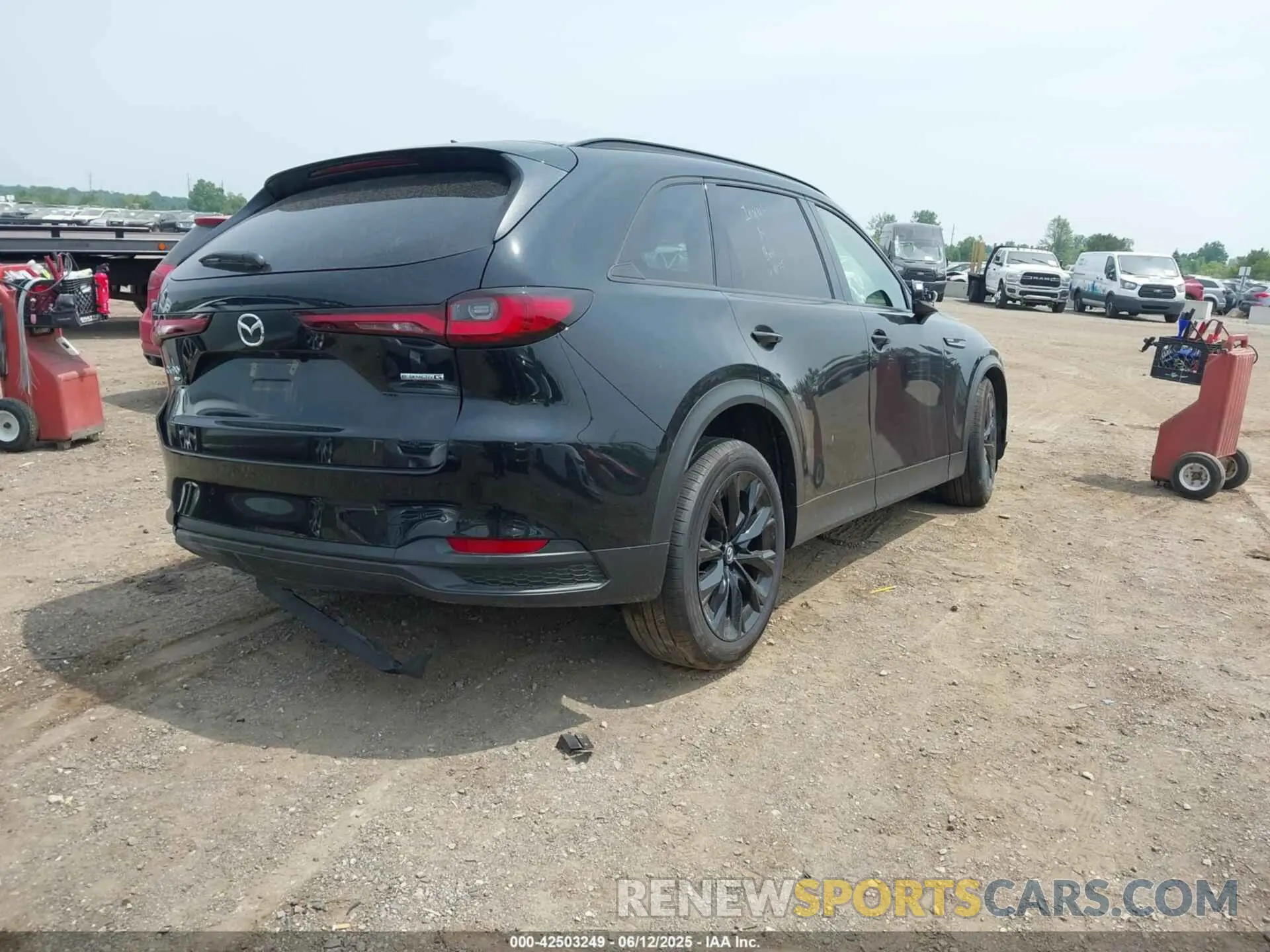 4 Photograph of a damaged car JM3KKCHDXS1230712 MAZDA CX-90 2025