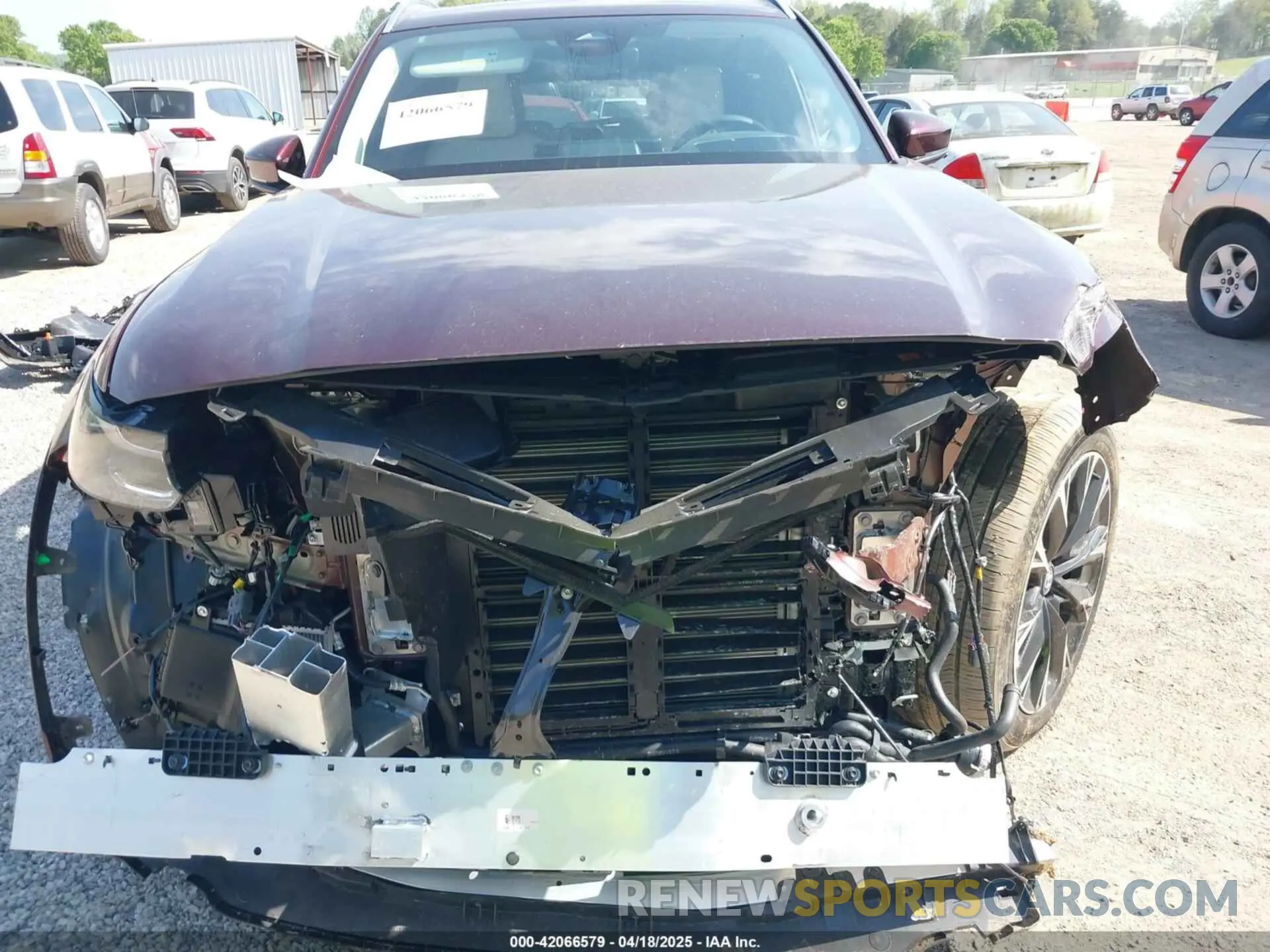 6 Photograph of a damaged car JM3KKDHC7S1221236 MAZDA CX-90 2025