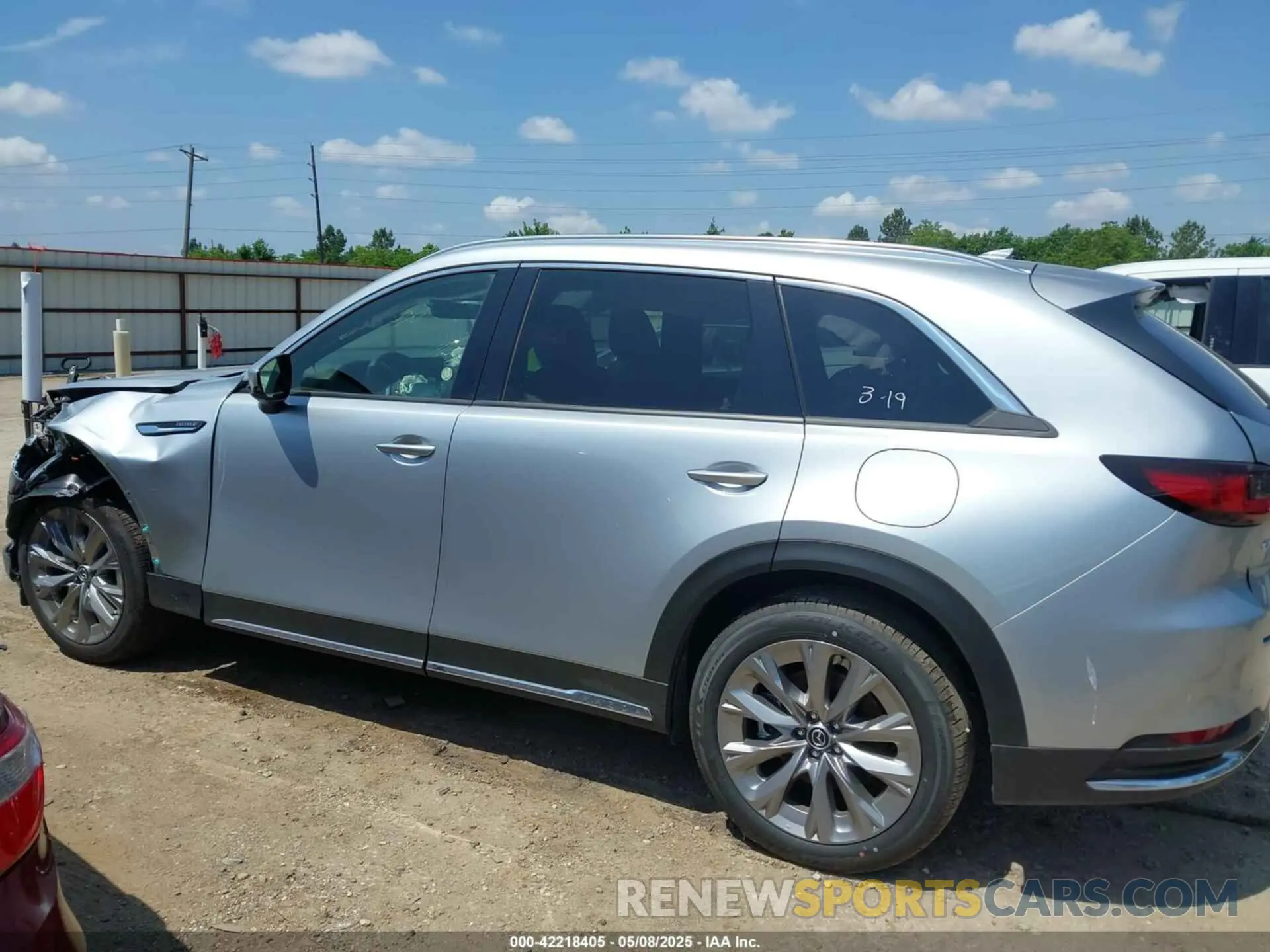 14 Фотография поврежденного автомобиля JM3KKEHD1S1228777 MAZDA CX-90 2025