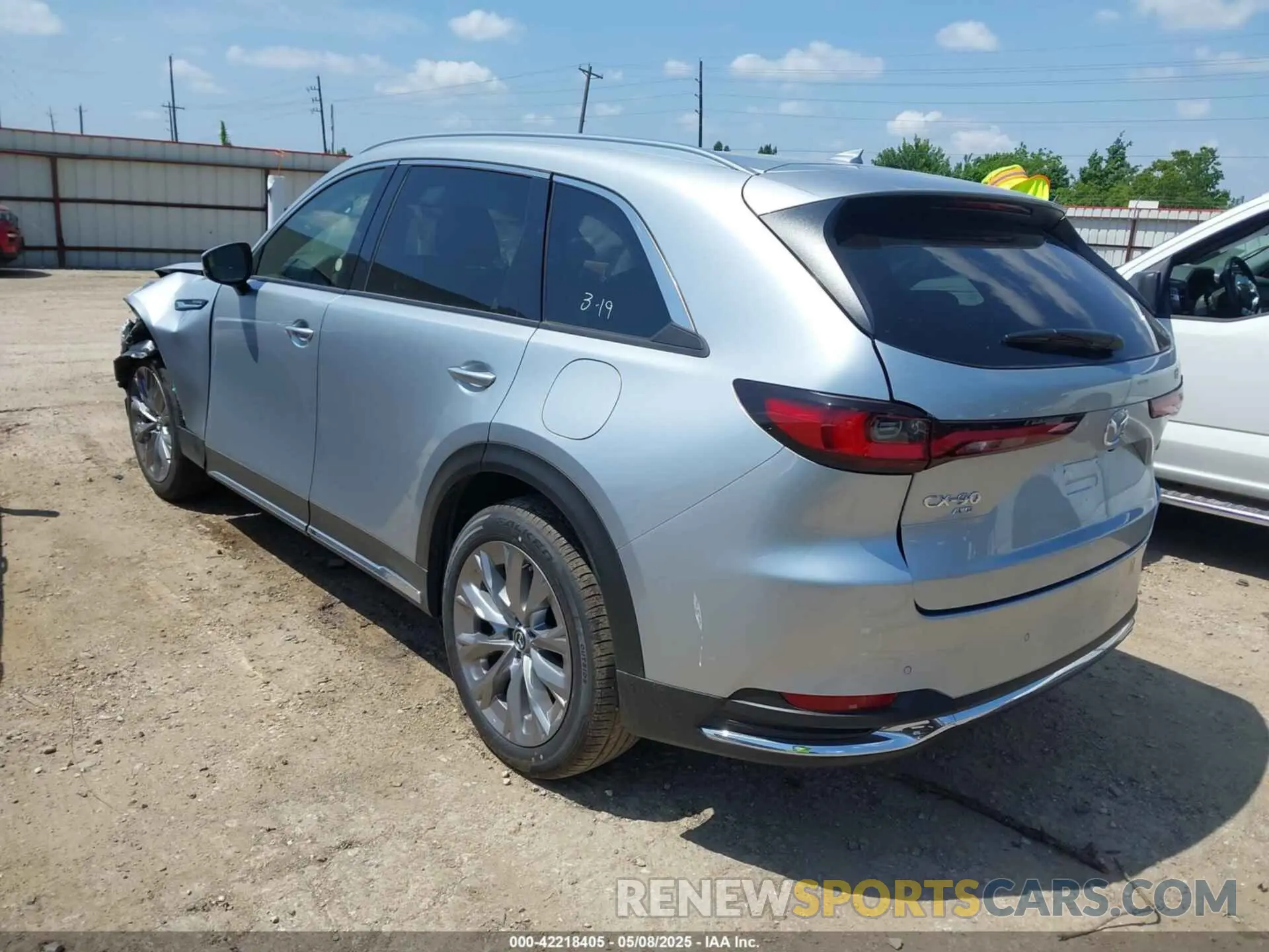 3 Фотография поврежденного автомобиля JM3KKEHD1S1228777 MAZDA CX-90 2025