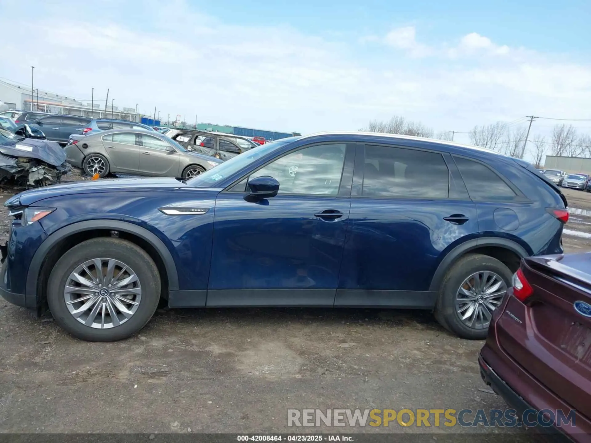 14 Фотография поврежденного автомобиля JM3KKBHA5R1158229 MAZDA CX-90 PHEV 2024