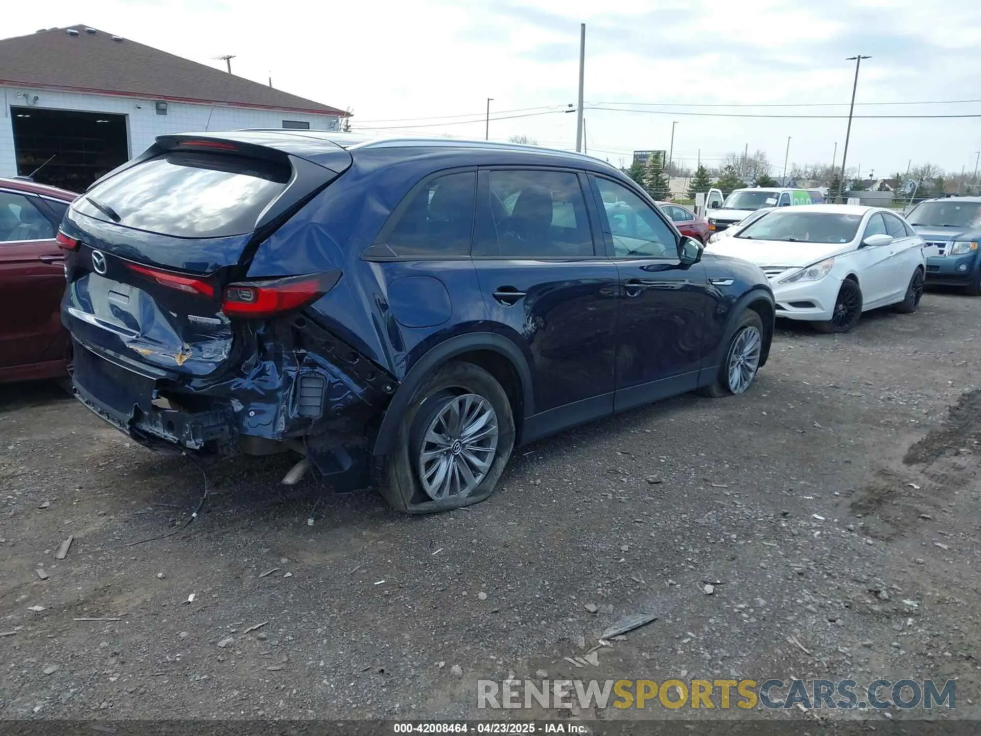 4 Фотография поврежденного автомобиля JM3KKBHA5R1158229 MAZDA CX-90 PHEV 2024