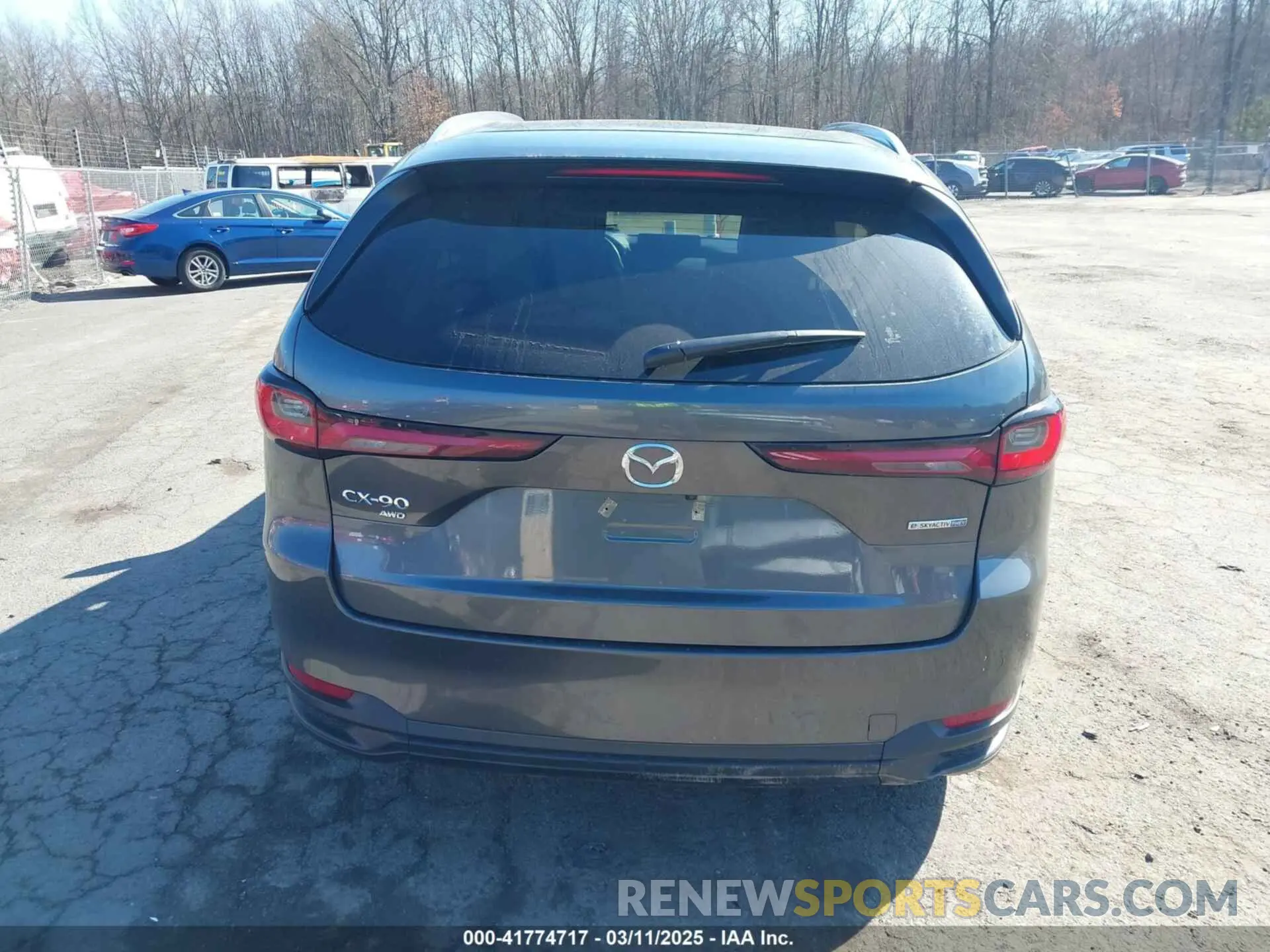 16 Фотография поврежденного автомобиля JM3KKBHA8R1180077 MAZDA CX-90 PHEV 2024