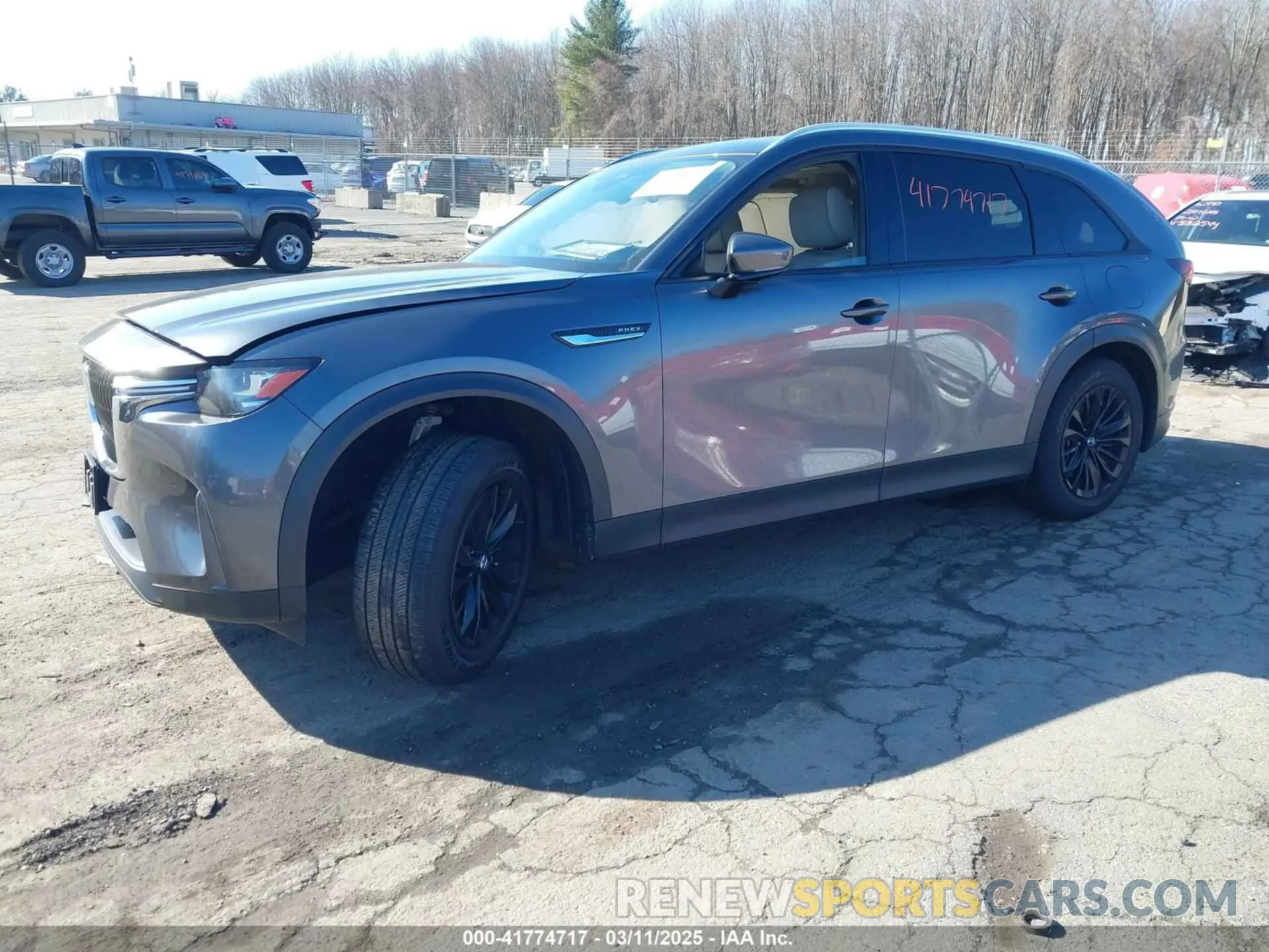 2 Фотография поврежденного автомобиля JM3KKBHA8R1180077 MAZDA CX-90 PHEV 2024