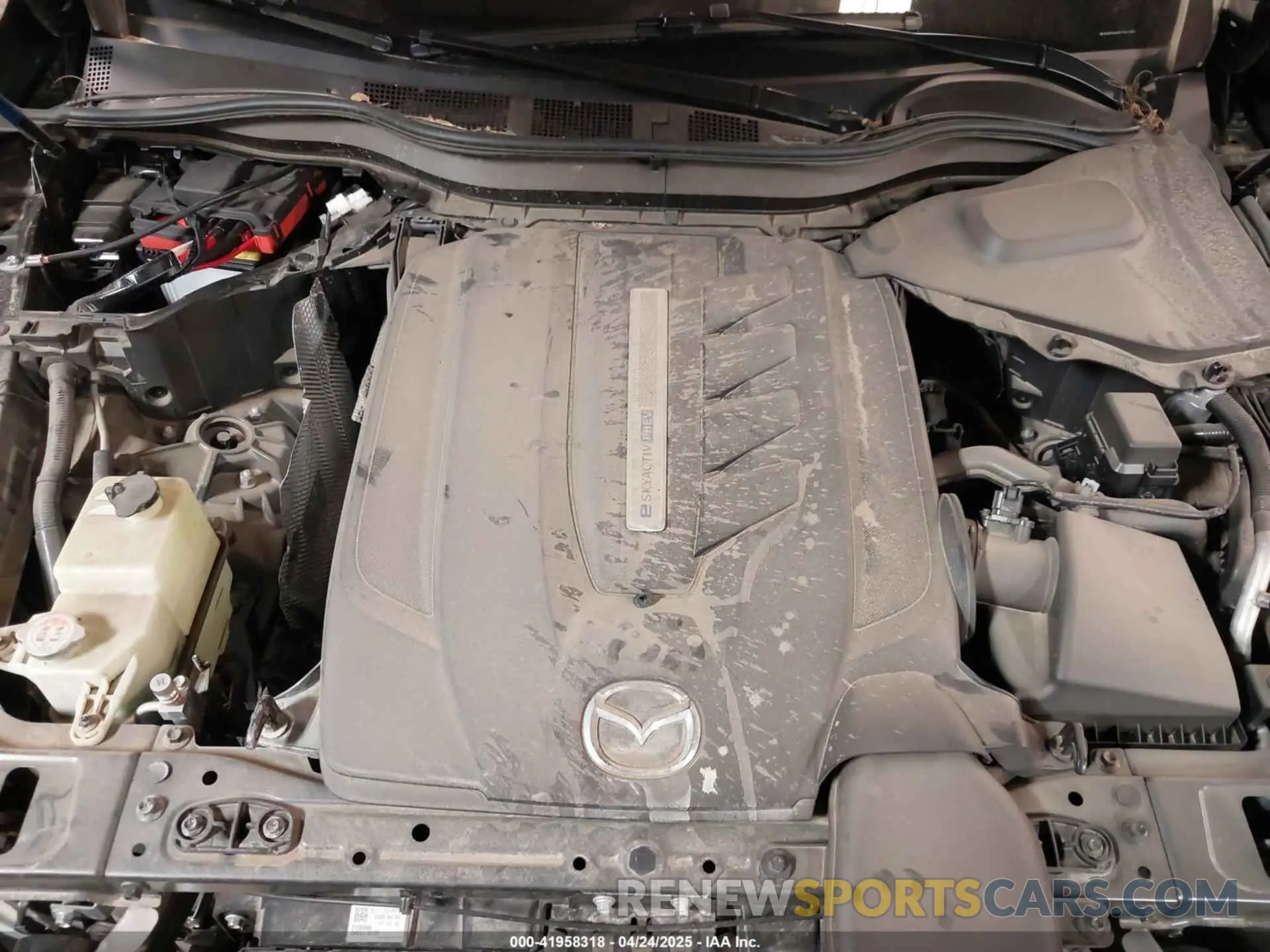 10 Photograph of a damaged car JM3KKBHAXR1161160 MAZDA CX-90 PHEV 2024