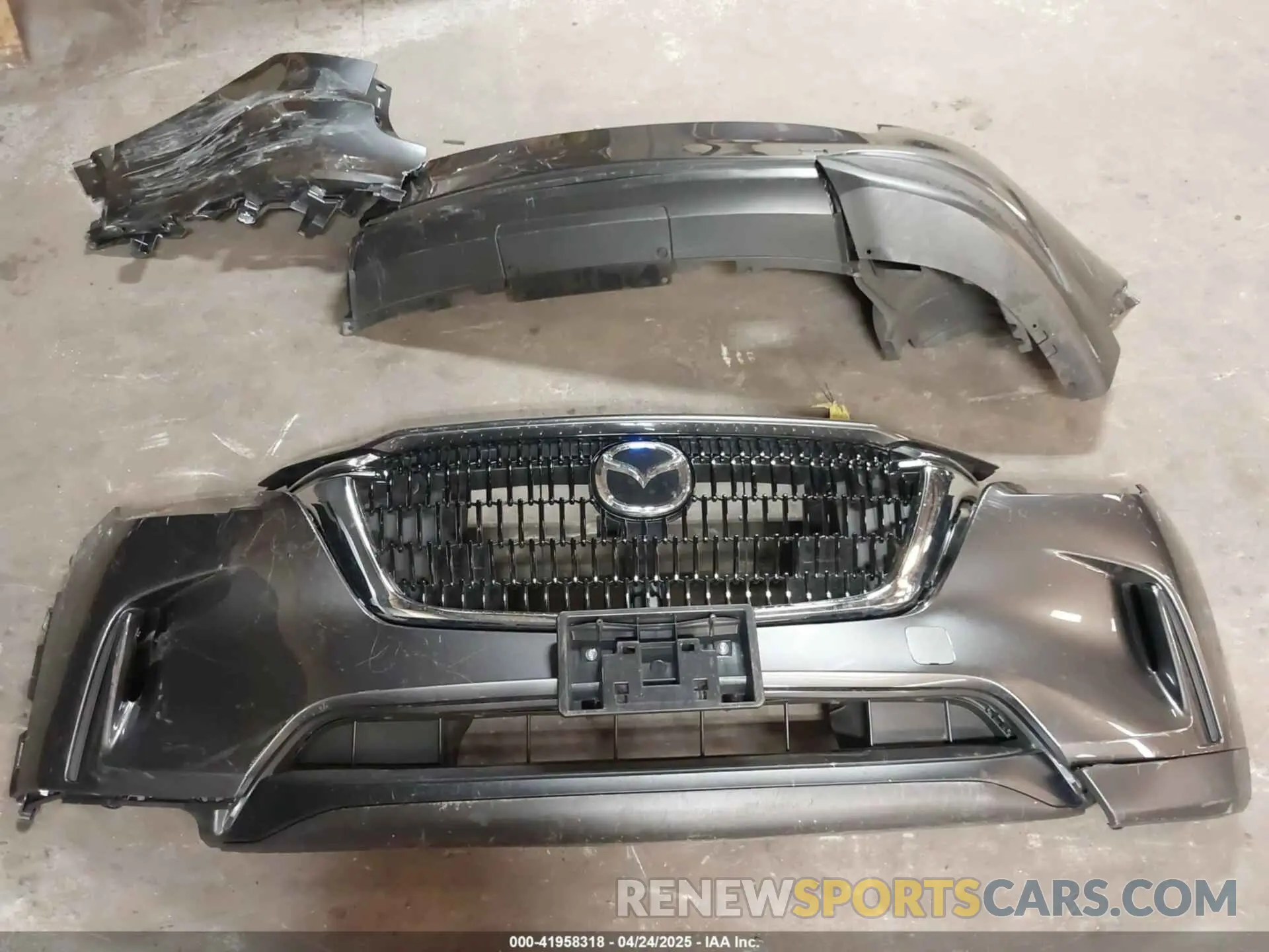 12 Photograph of a damaged car JM3KKBHAXR1161160 MAZDA CX-90 PHEV 2024