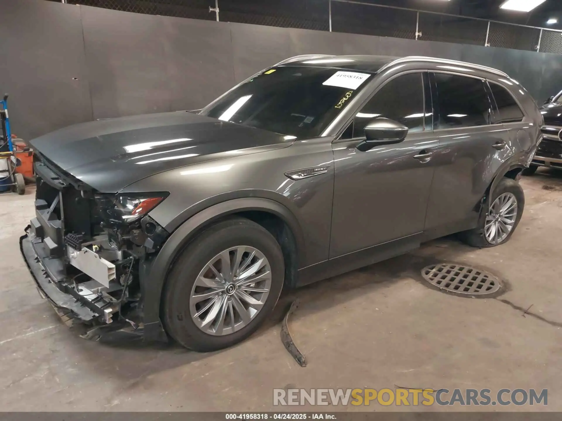 2 Photograph of a damaged car JM3KKBHAXR1161160 MAZDA CX-90 PHEV 2024