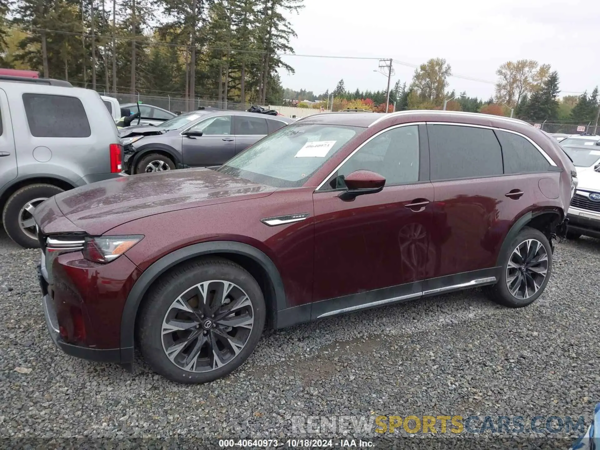 15 Photograph of a damaged car JM3KKDHA0R1137543 MAZDA CX-90 PHEV 2024