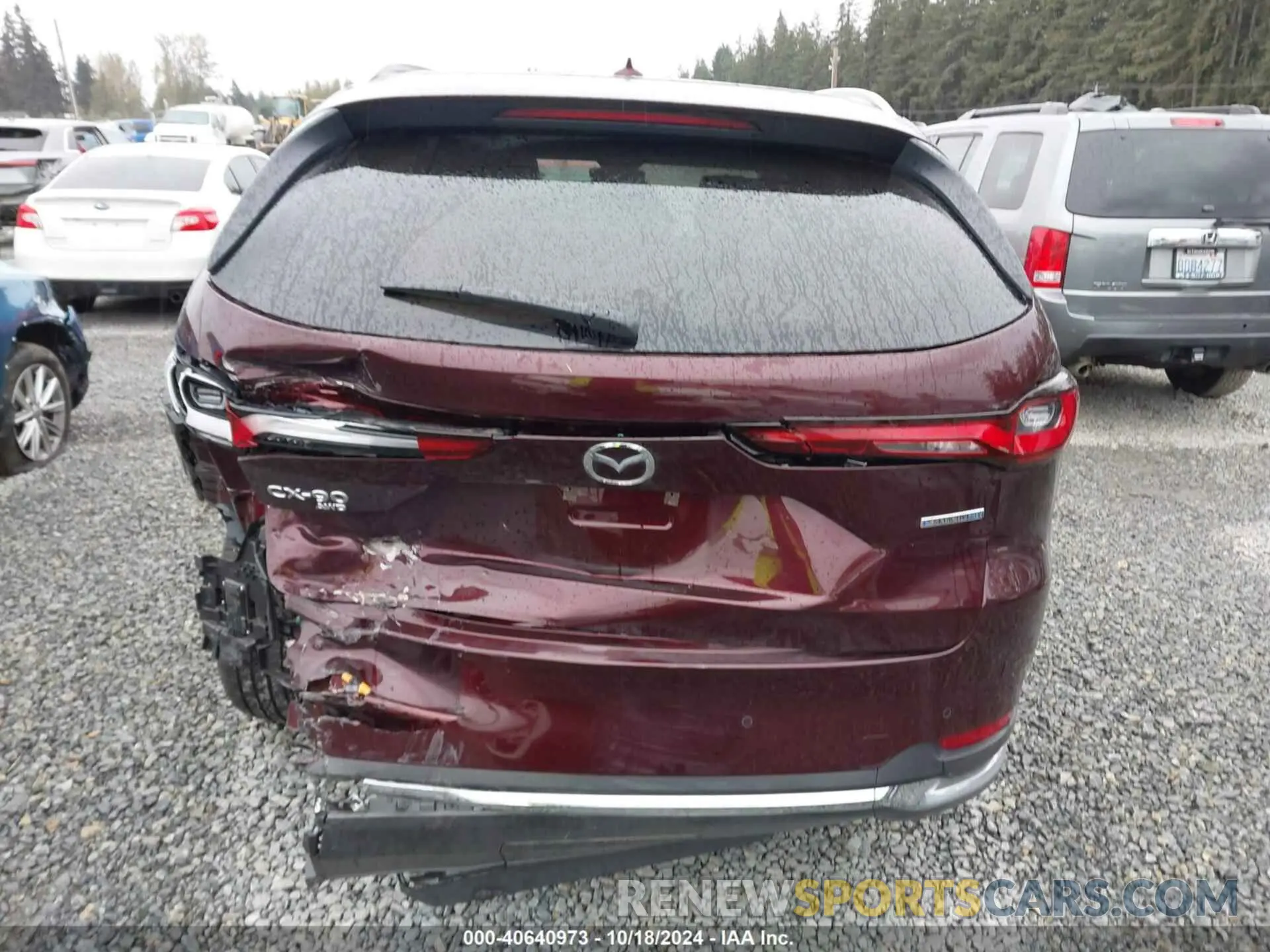 17 Photograph of a damaged car JM3KKDHA0R1137543 MAZDA CX-90 PHEV 2024
