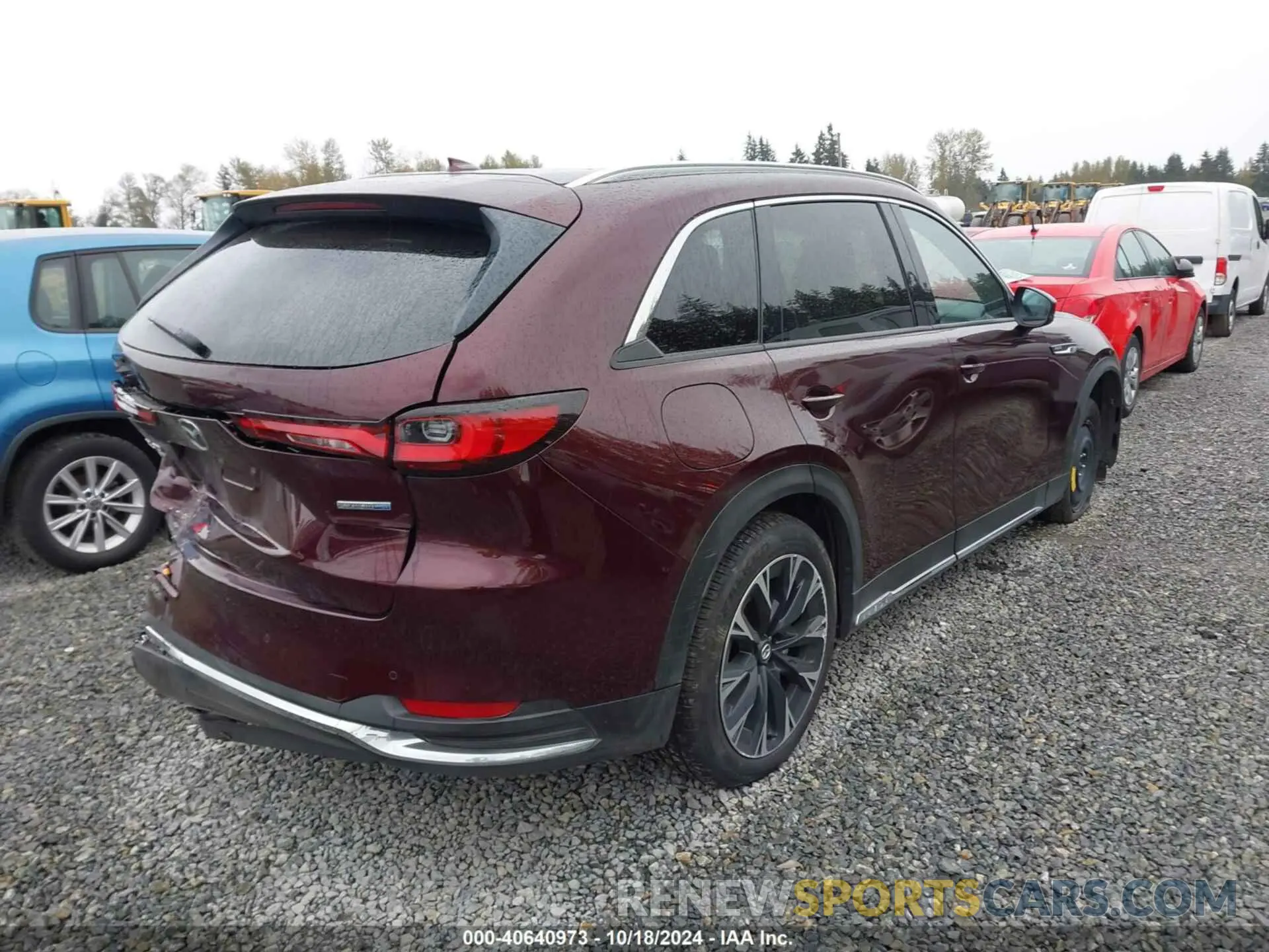 4 Photograph of a damaged car JM3KKDHA0R1137543 MAZDA CX-90 PHEV 2024