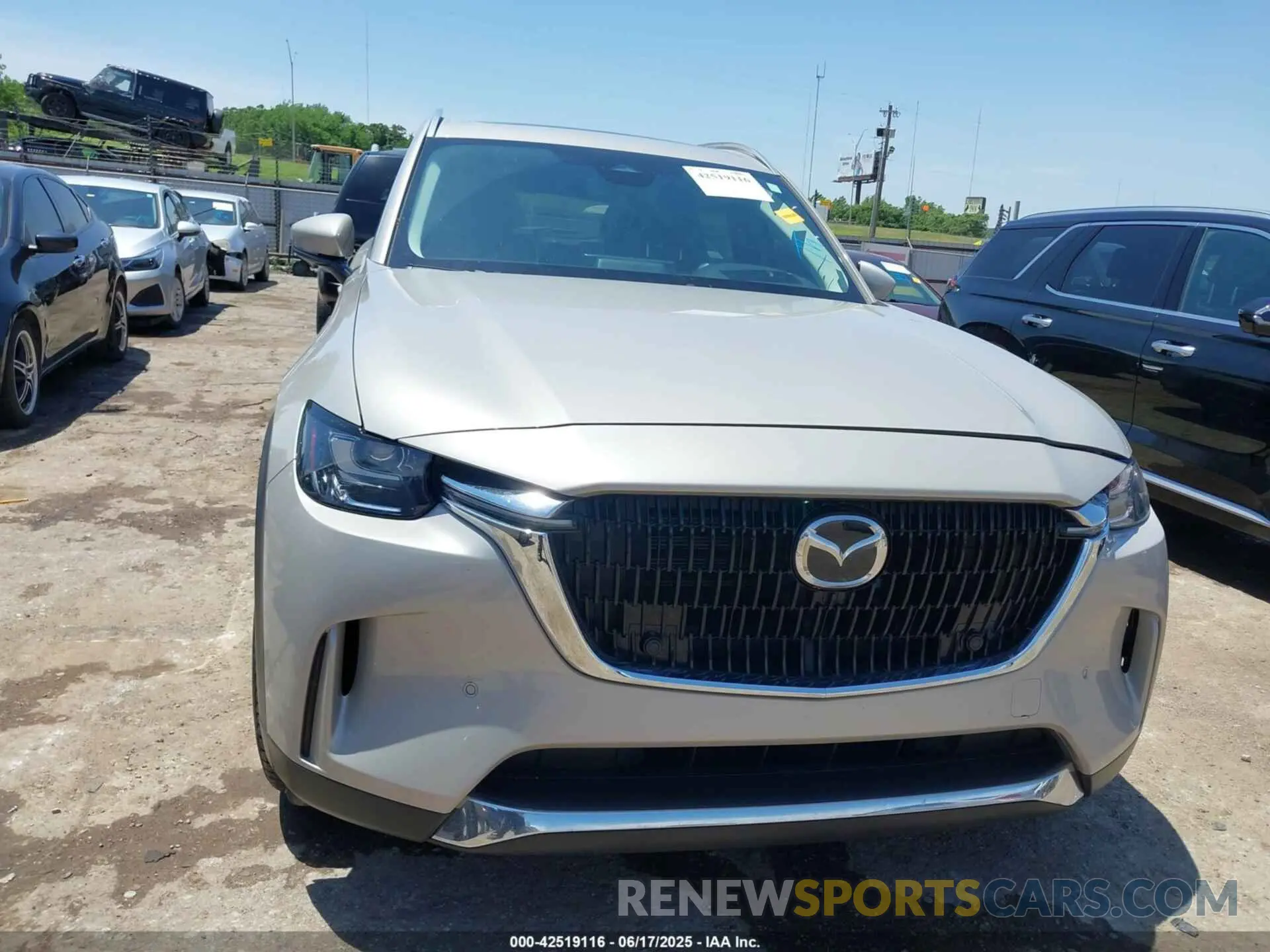 12 Photograph of a damaged car JM3KKDHAXR1102735 MAZDA CX-90 PHEV 2024