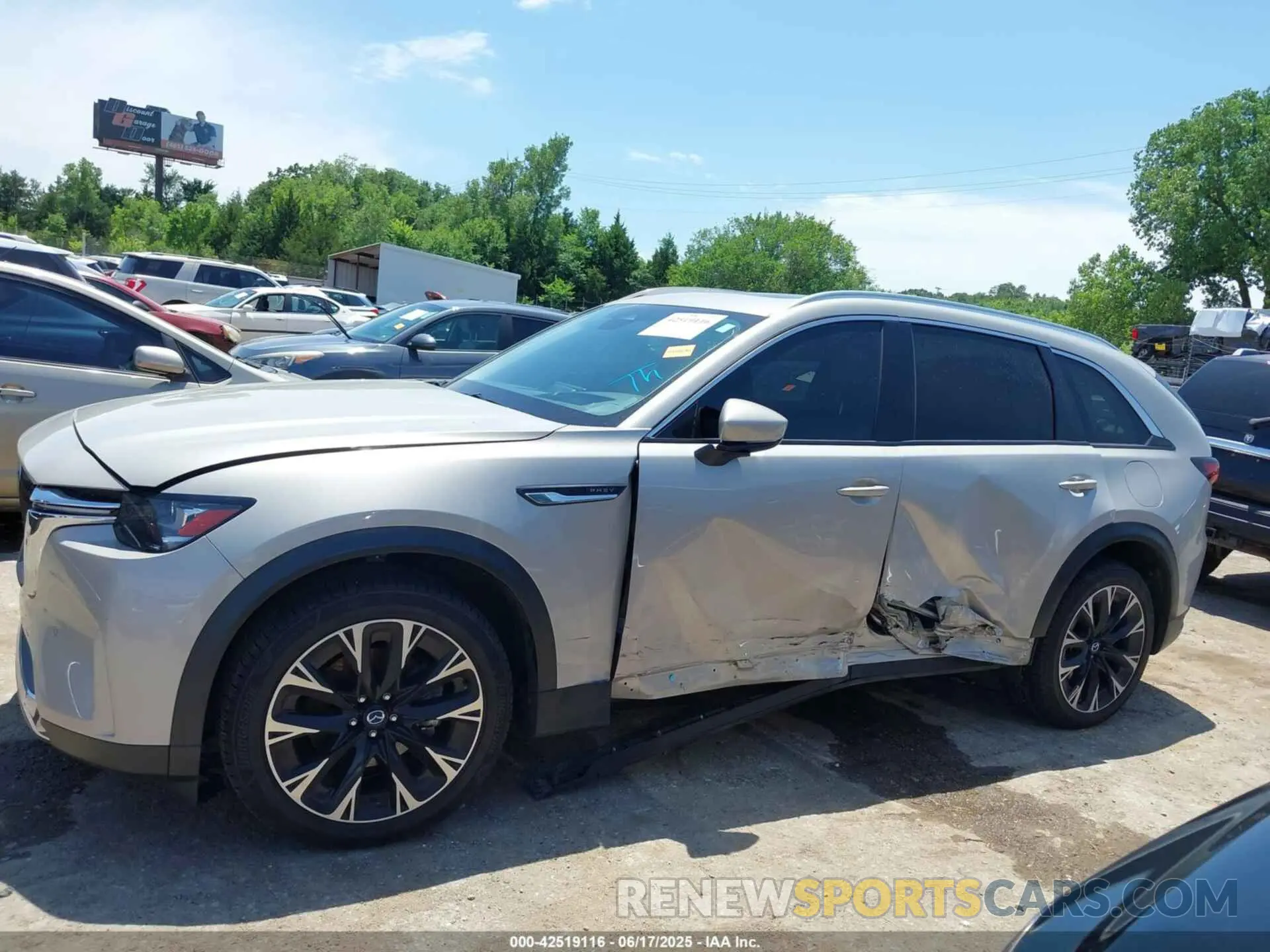 14 Photograph of a damaged car JM3KKDHAXR1102735 MAZDA CX-90 PHEV 2024