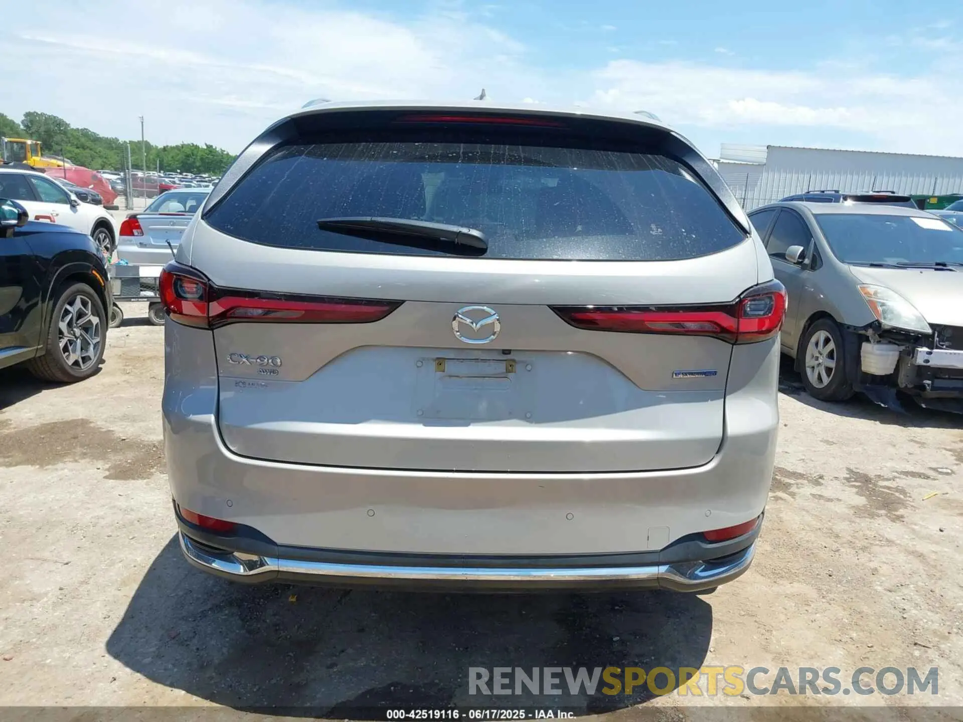 16 Photograph of a damaged car JM3KKDHAXR1102735 MAZDA CX-90 PHEV 2024