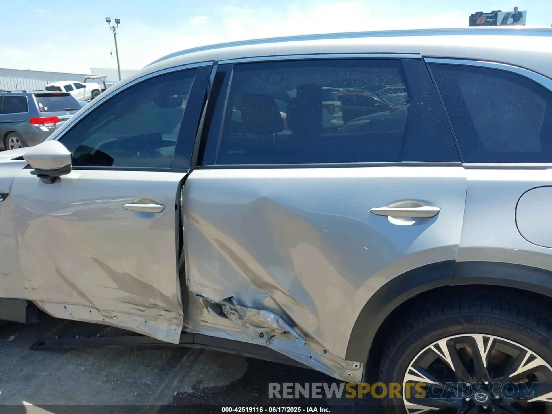 6 Photograph of a damaged car JM3KKDHAXR1102735 MAZDA CX-90 PHEV 2024