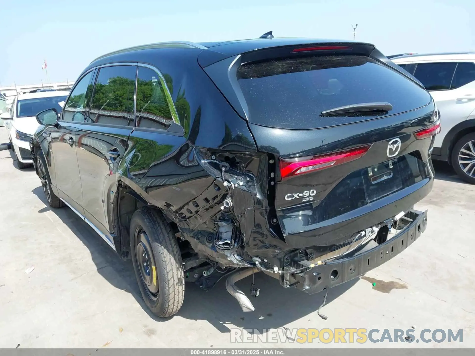 3 Фотография поврежденного автомобиля JM3KKEHA5R1155705 MAZDA CX-90 PHEV 2024