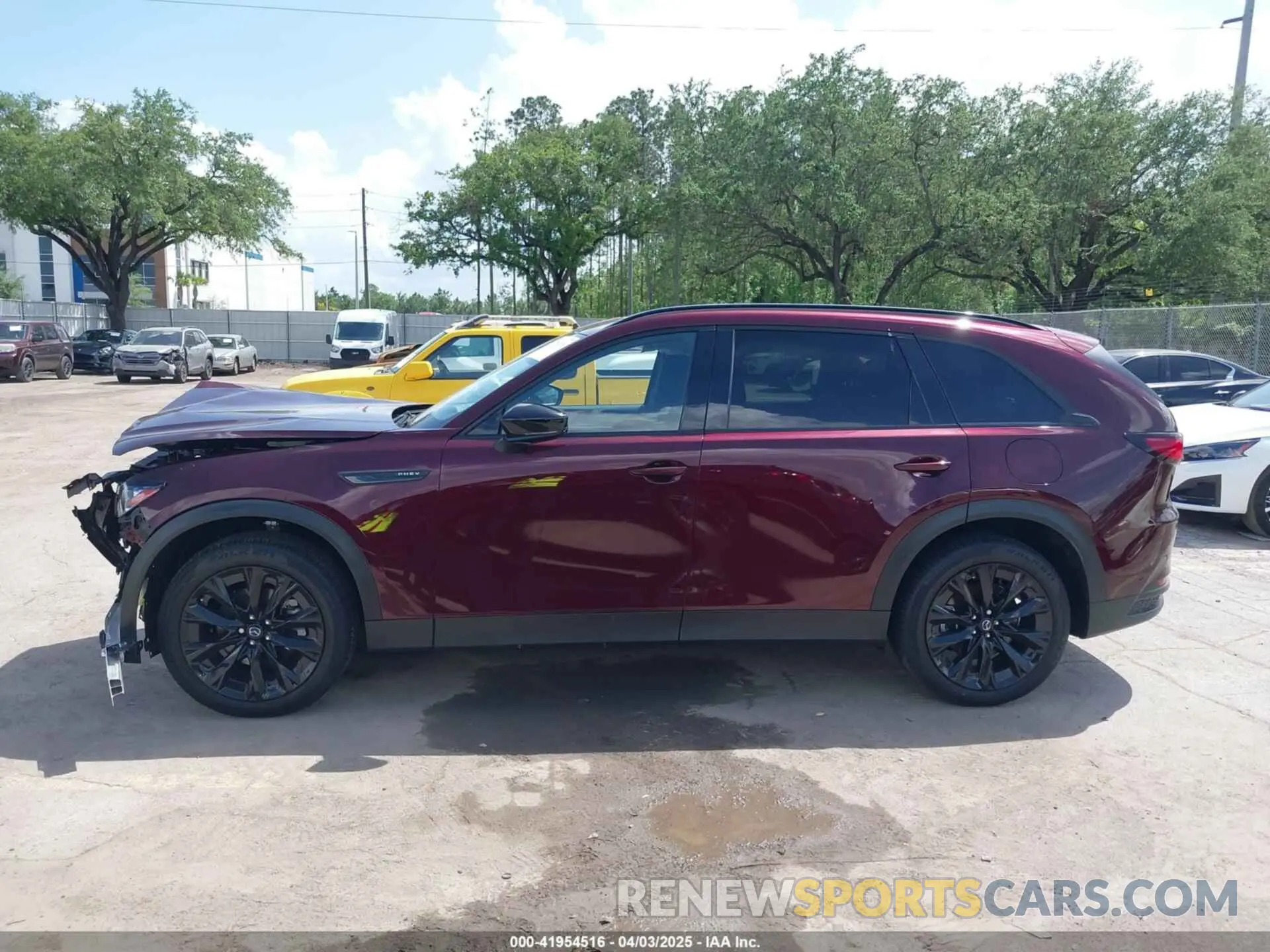 14 Photograph of a damaged car JM3KKCHA8S1201473 MAZDA CX-90 PHEV 2025