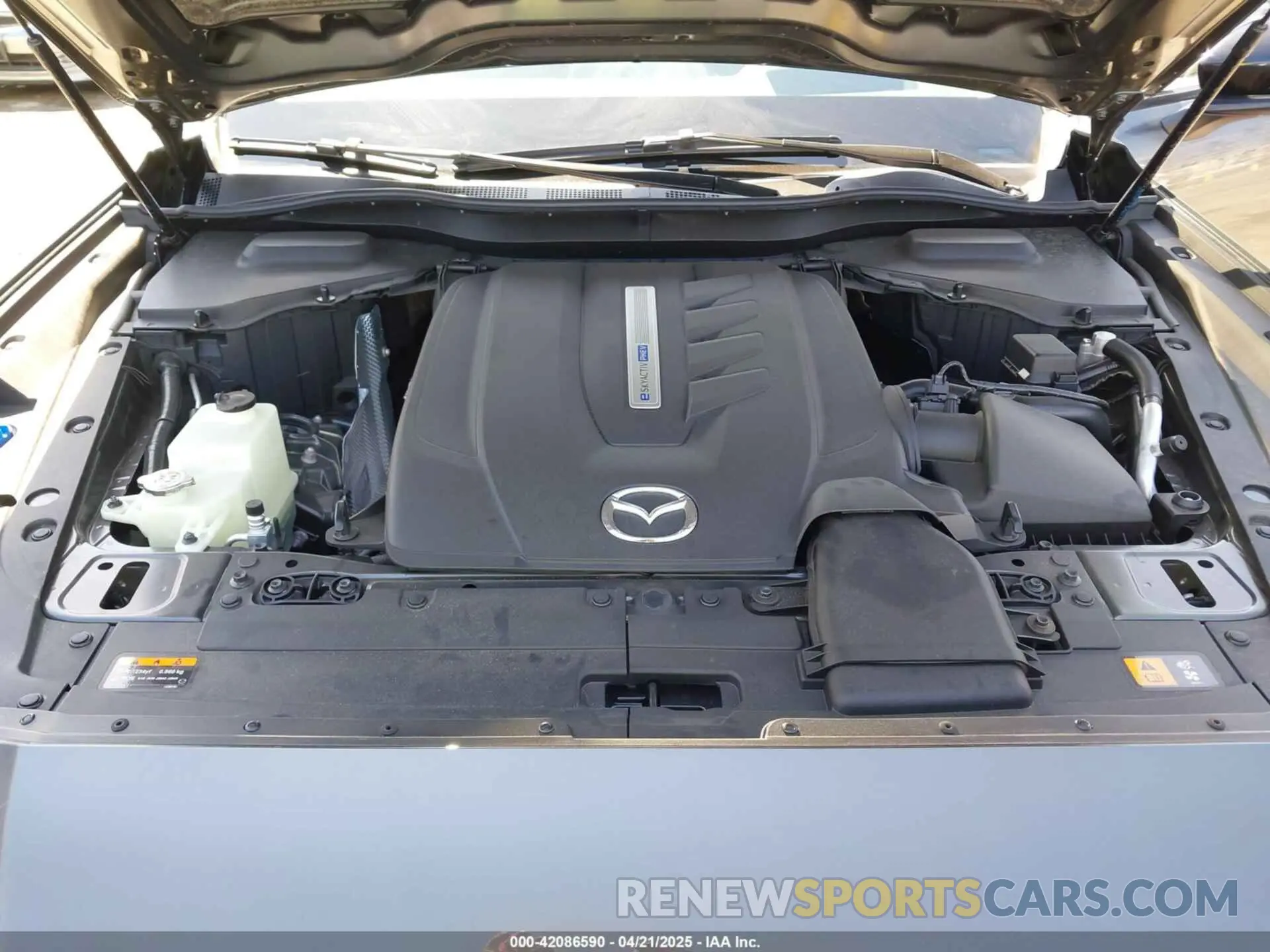 10 Фотография поврежденного автомобиля JM3KKCHAXS1206996 MAZDA CX-90 PHEV 2025