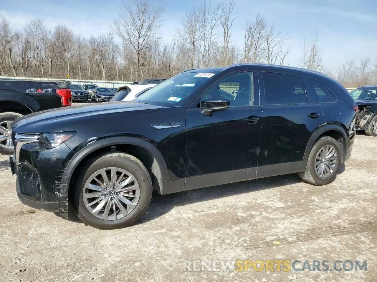 1 Фотография поврежденного автомобиля JM3KKBHA6R1120041 MAZDA CX-90 PREF 2024