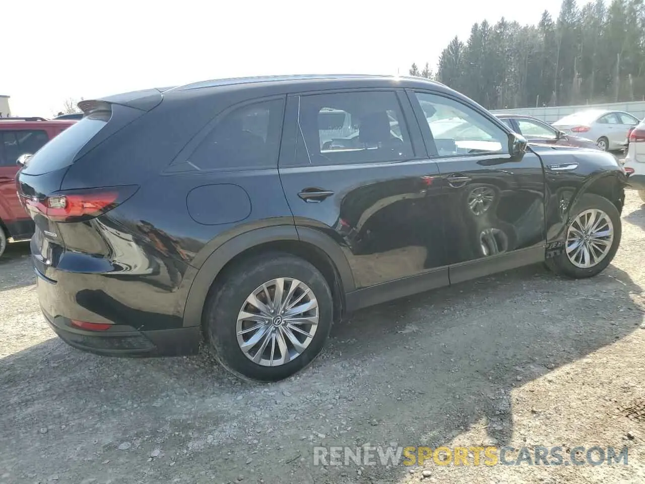 3 Фотография поврежденного автомобиля JM3KKBHA6R1120041 MAZDA CX-90 PREF 2024