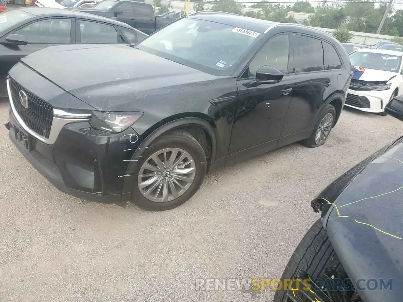 1 Photograph of a damaged car JM3KKCHD1R1123218 MAZDA CX-90 PREF 2024