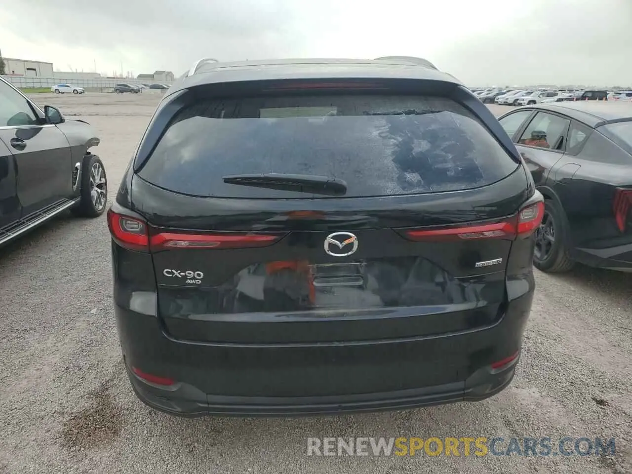 6 Photograph of a damaged car JM3KKCHD1R1123218 MAZDA CX-90 PREF 2024