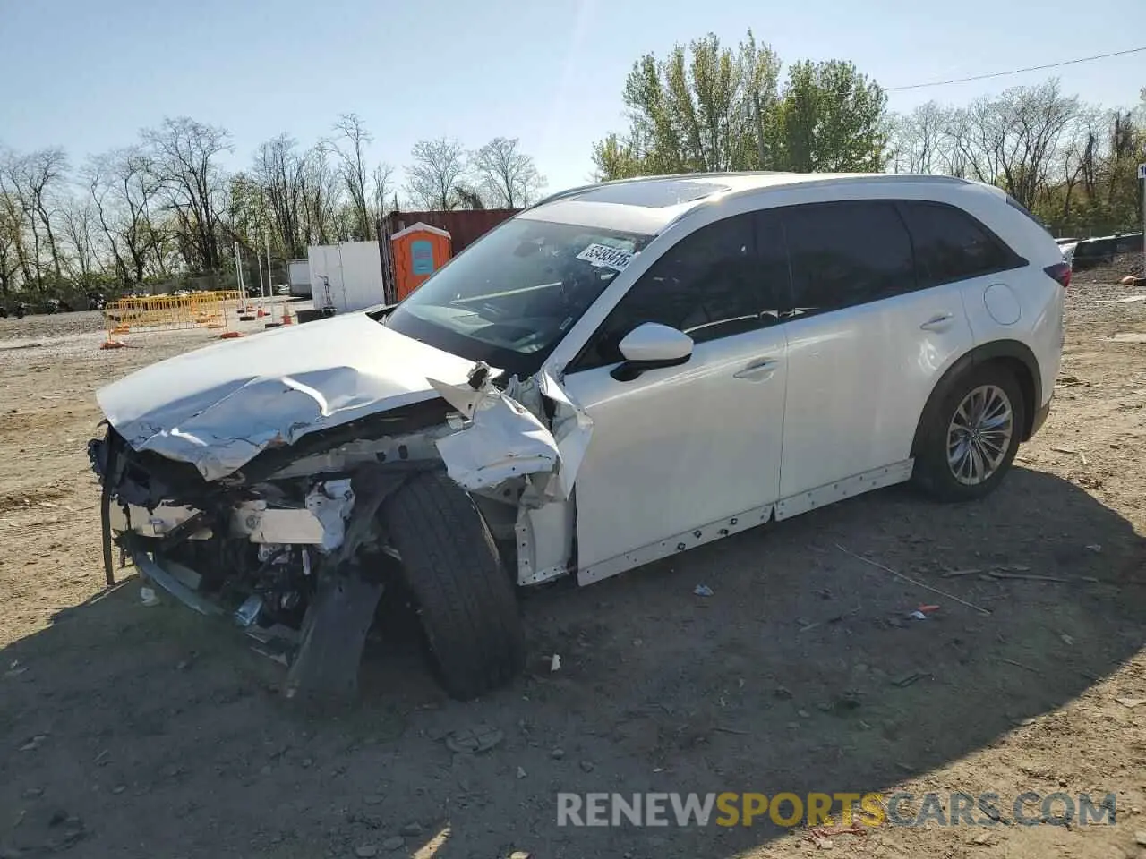 1 Фотография поврежденного автомобиля JM3KKCHD1R1150001 MAZDA CX-90 PREF 2024
