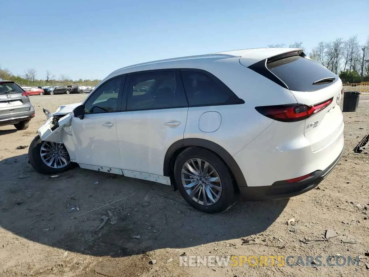 2 Фотография поврежденного автомобиля JM3KKCHD1R1150001 MAZDA CX-90 PREF 2024