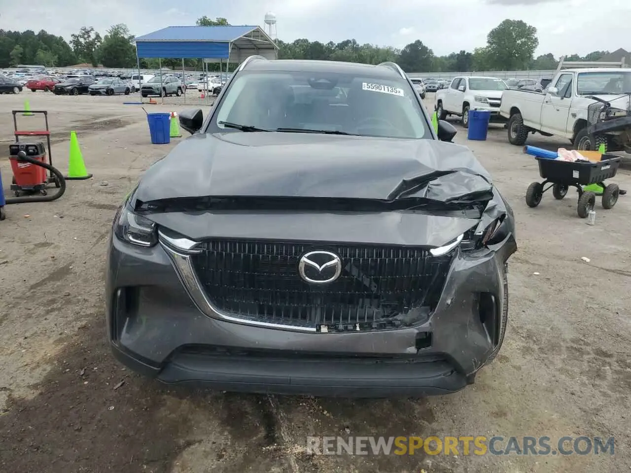 6 Photograph of a damaged car JM3KKCHD4R1153409 MAZDA CX-90 PREF 2024