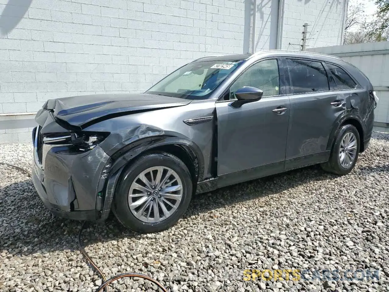 1 Фотография поврежденного автомобиля JM3KKCHD5R1153256 MAZDA CX-90 PREF 2024