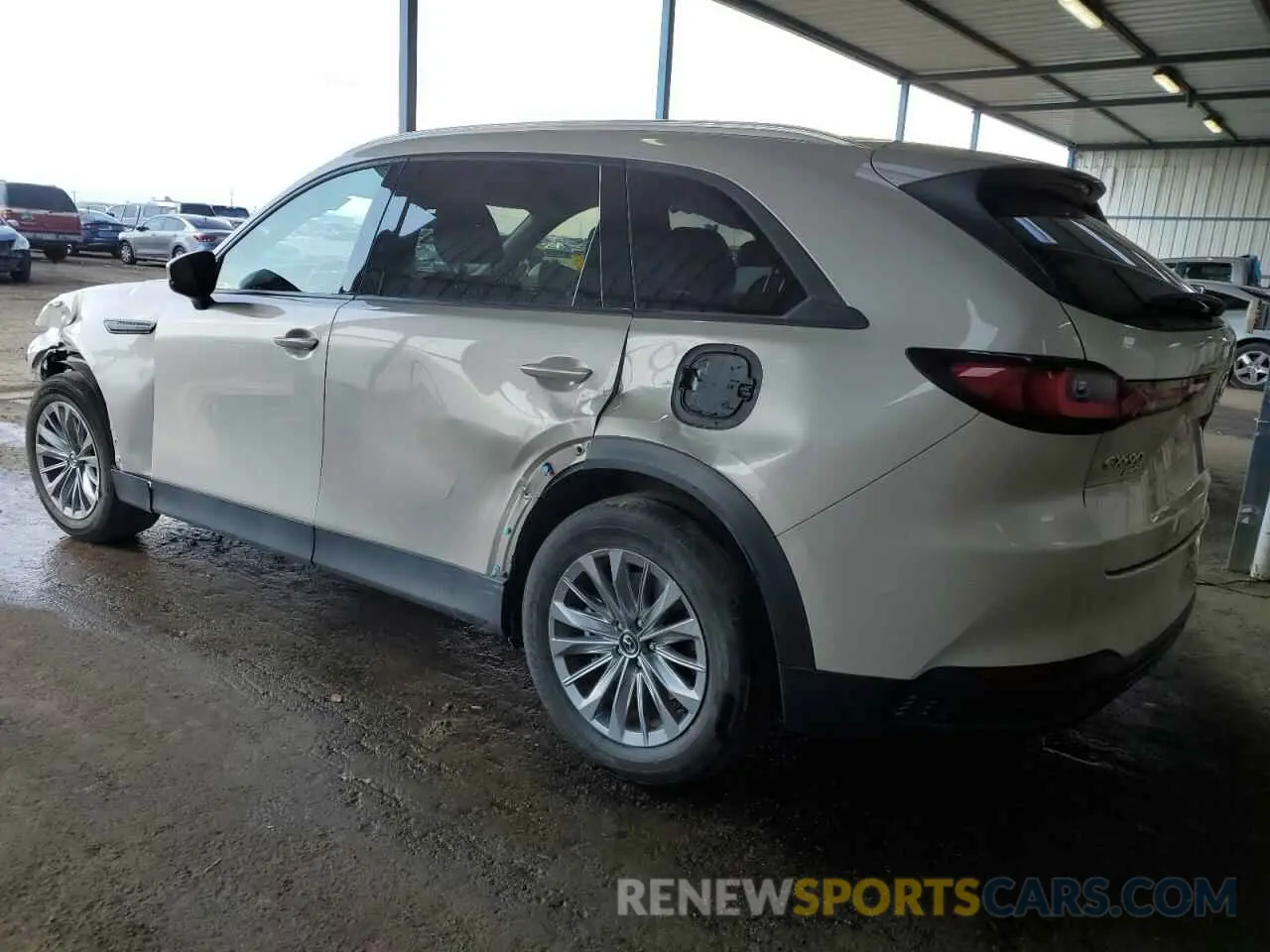 2 Фотография поврежденного автомобиля JM3KKCHDXR1123637 MAZDA CX-90 PREF 2024