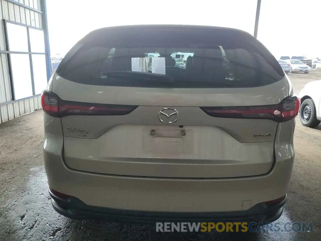 6 Фотография поврежденного автомобиля JM3KKCHDXR1123637 MAZDA CX-90 PREF 2024