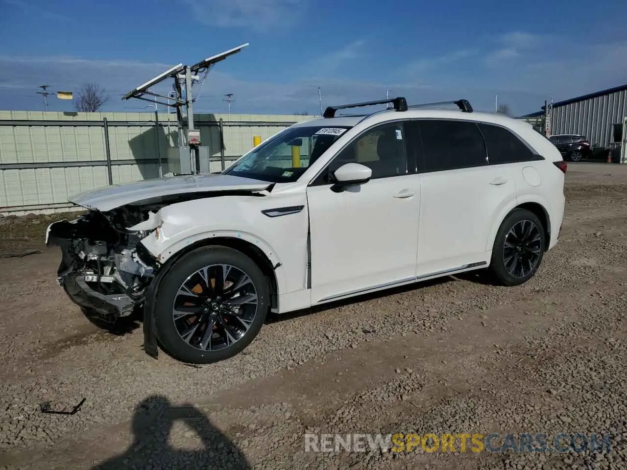 1 Фотография поврежденного автомобиля JM3KKDHC6R1183914 MAZDA CX-90 PREM 2024