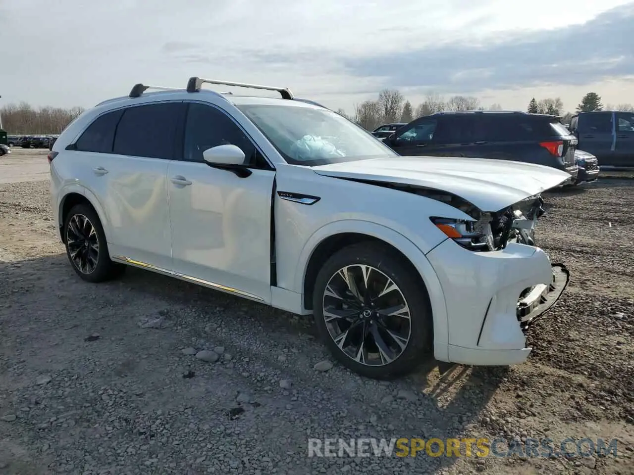 4 Фотография поврежденного автомобиля JM3KKDHC6R1183914 MAZDA CX-90 PREM 2024