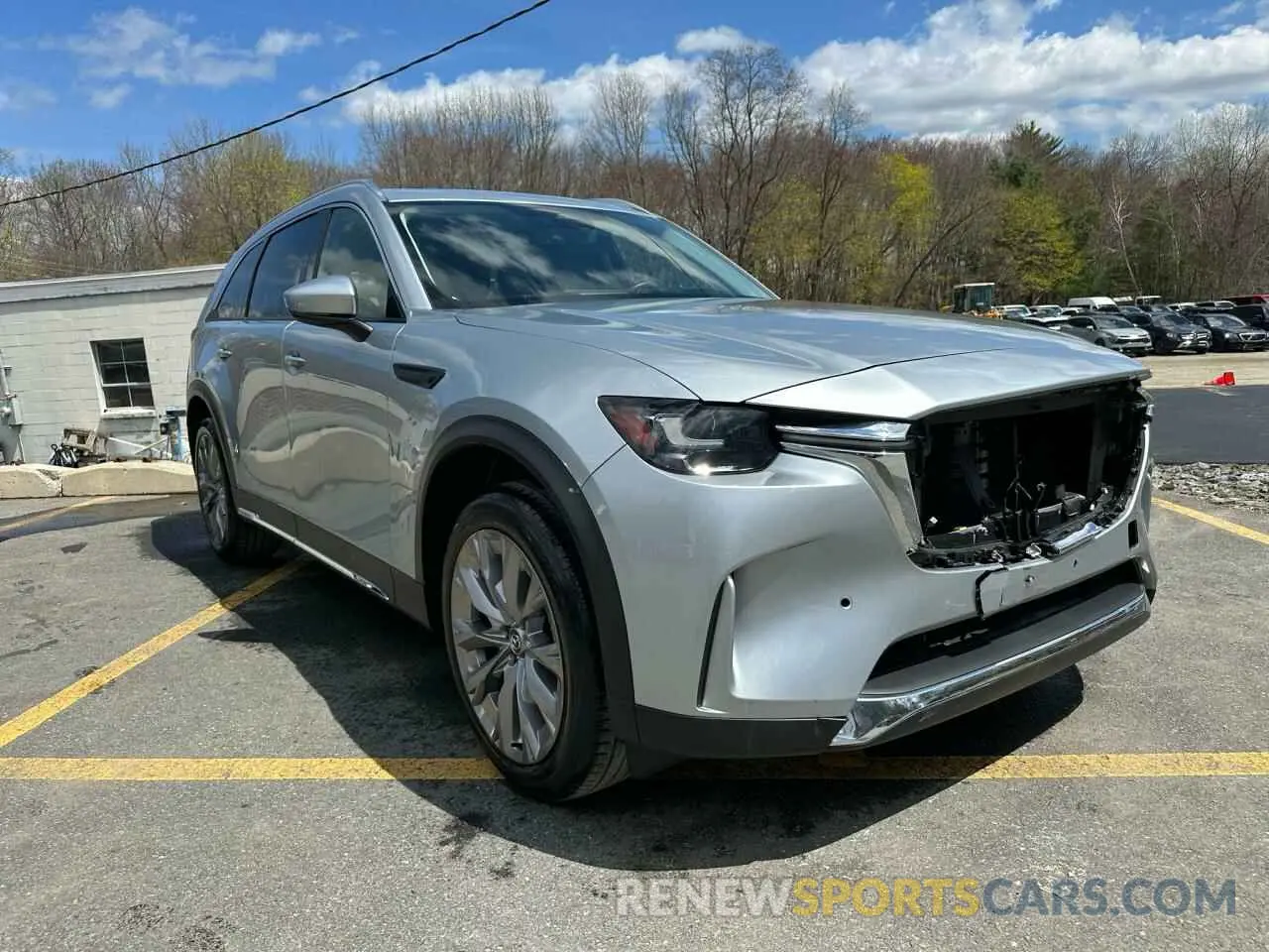 4 Фотография поврежденного автомобиля JM3KKDHD0R1162534 MAZDA CX-90 PREM 2024