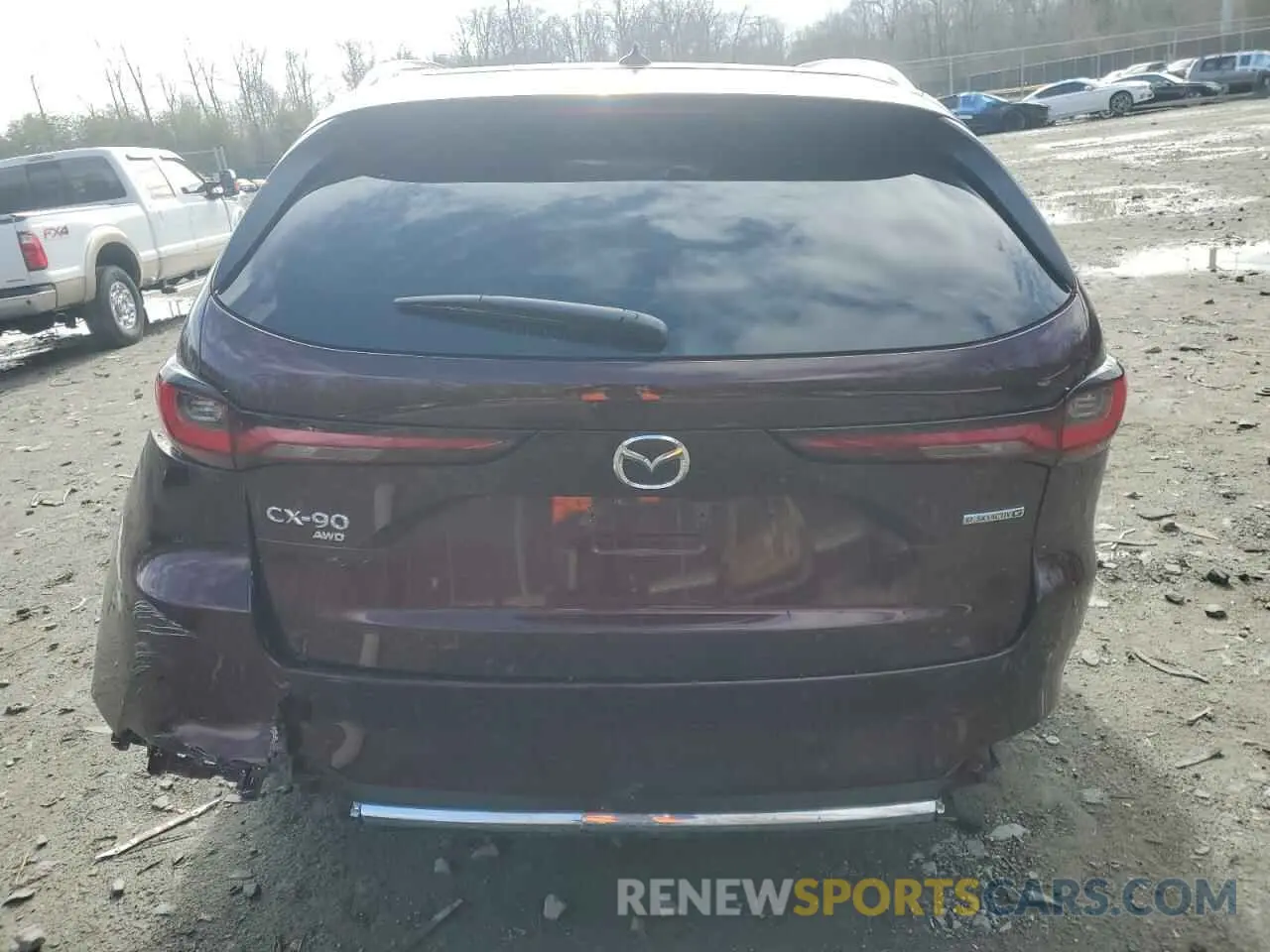6 Фотография поврежденного автомобиля JM3KKDHD0R1188261 MAZDA CX-90 PREM 2024