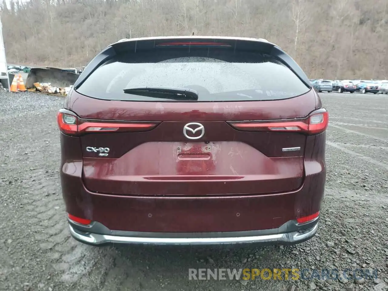 6 Photograph of a damaged car JM3KKDHD2R1147713 MAZDA CX-90 PREM 2024
