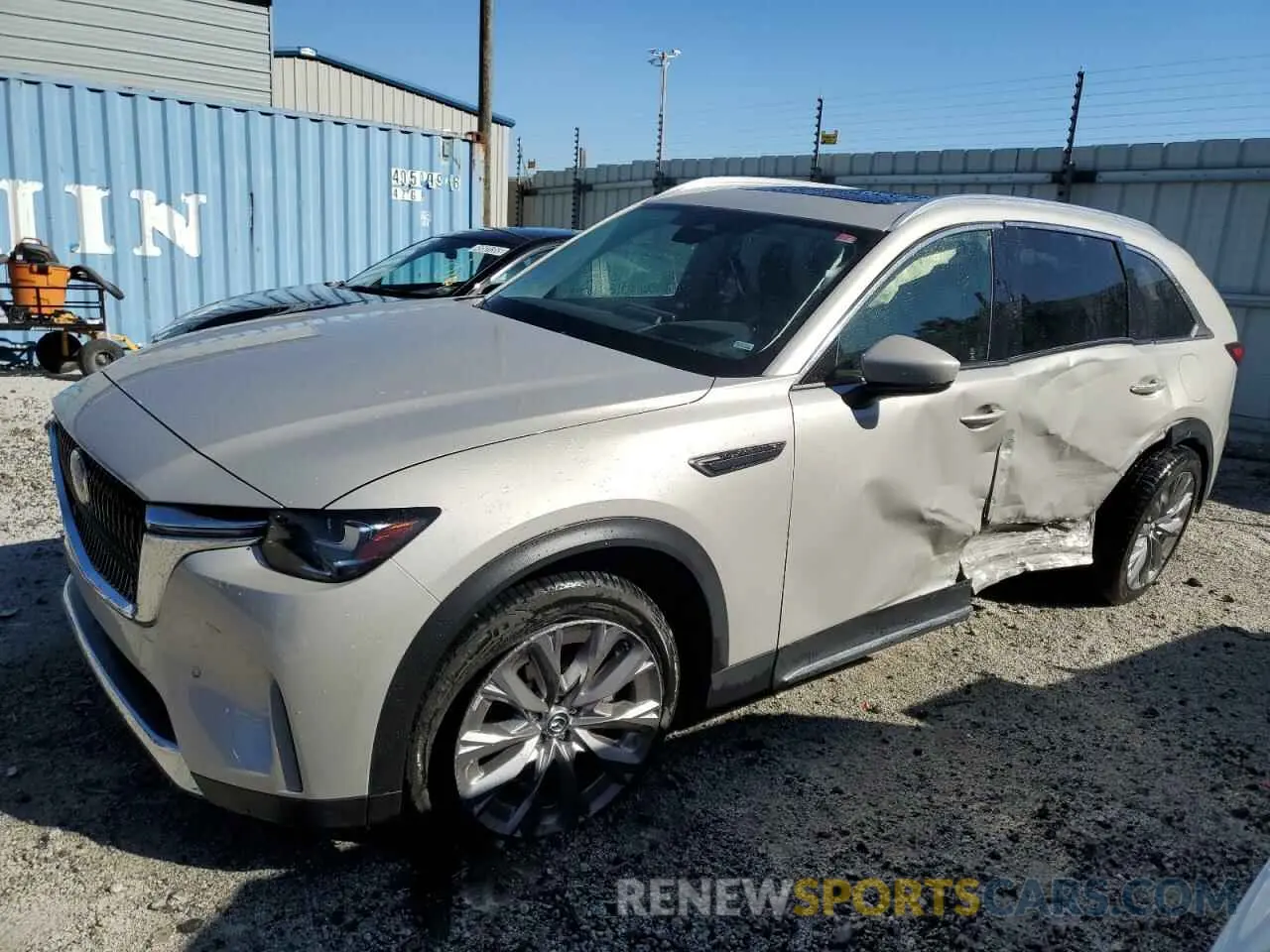1 Photograph of a damaged car JM3KKDHD5R1162531 MAZDA CX-90 PREM 2024