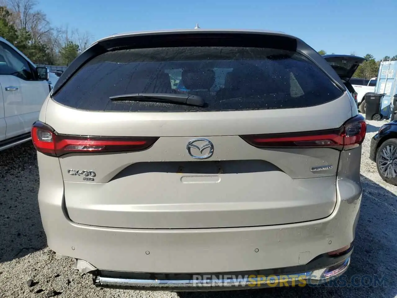 6 Photograph of a damaged car JM3KKDHD5R1162531 MAZDA CX-90 PREM 2024