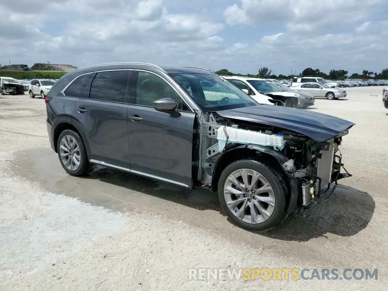 4 Photograph of a damaged car JM3KKDHD7R1116988 MAZDA CX-90 PREM 2024