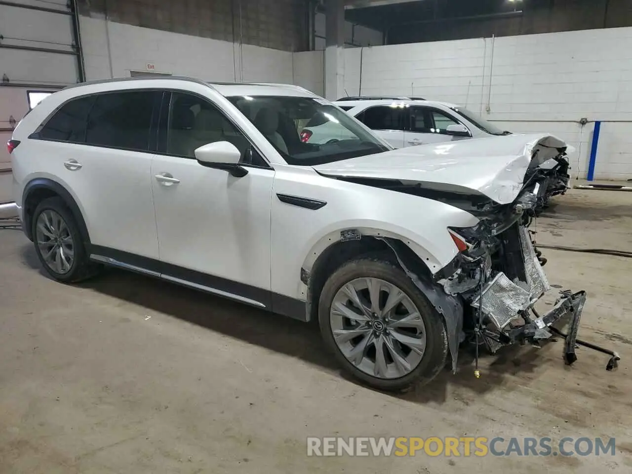 4 Фотография поврежденного автомобиля JM3KKDHD8R1101691 MAZDA CX-90 PREM 2024