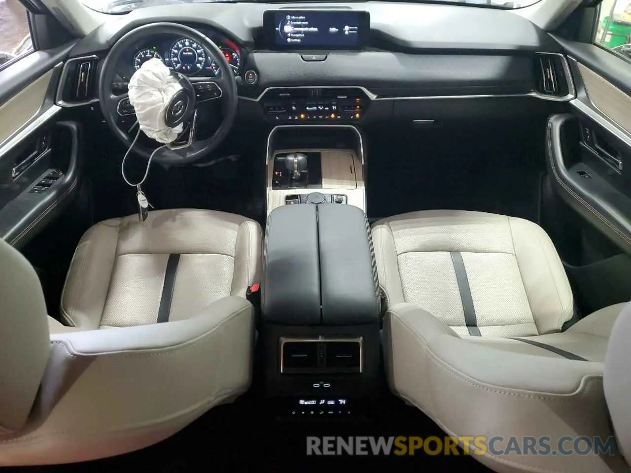 8 Фотография поврежденного автомобиля JM3KKDHD8R1101691 MAZDA CX-90 PREM 2024